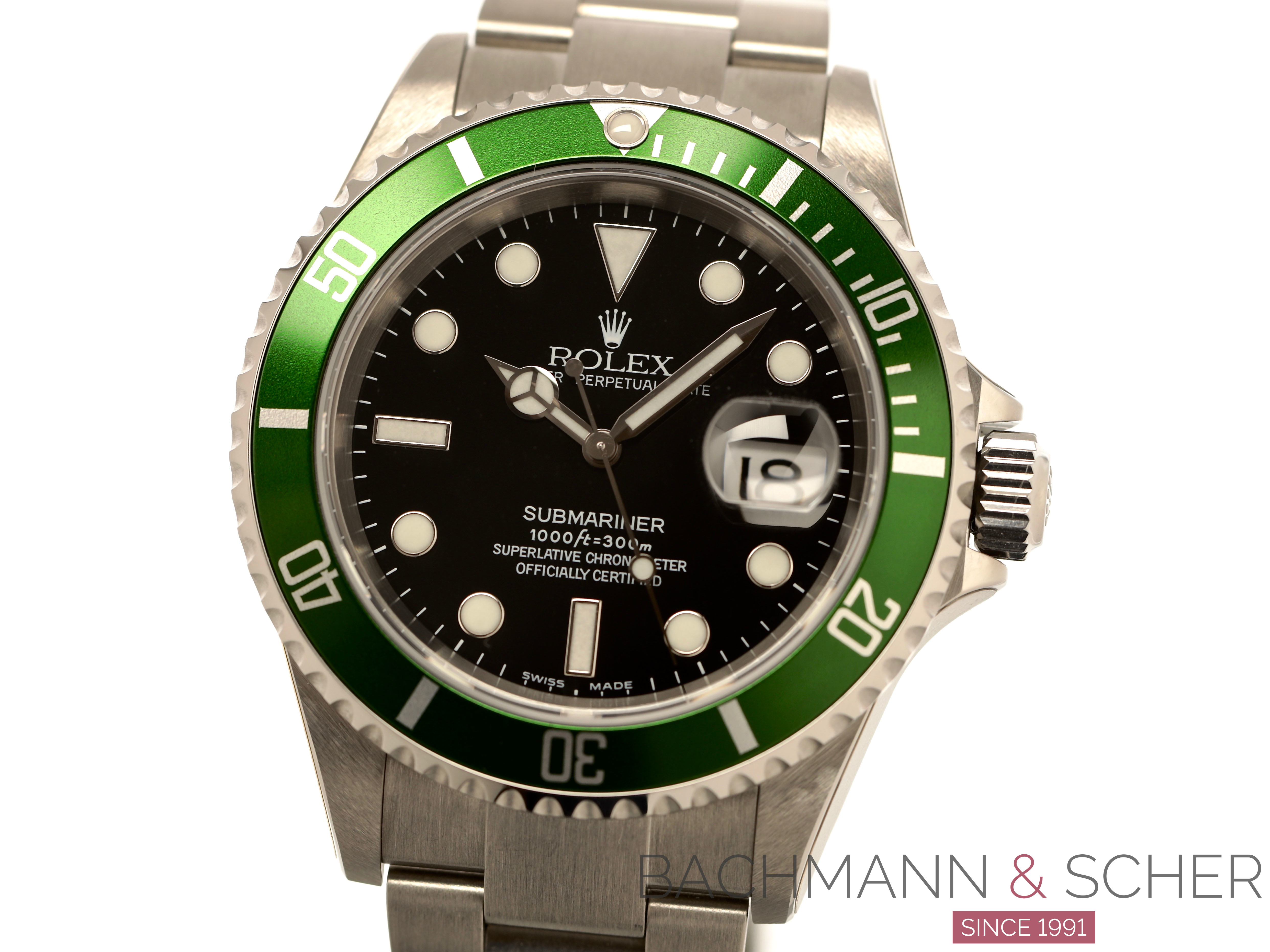 Rolex Submariner Kermit Mk 1 Fat 4 F Series