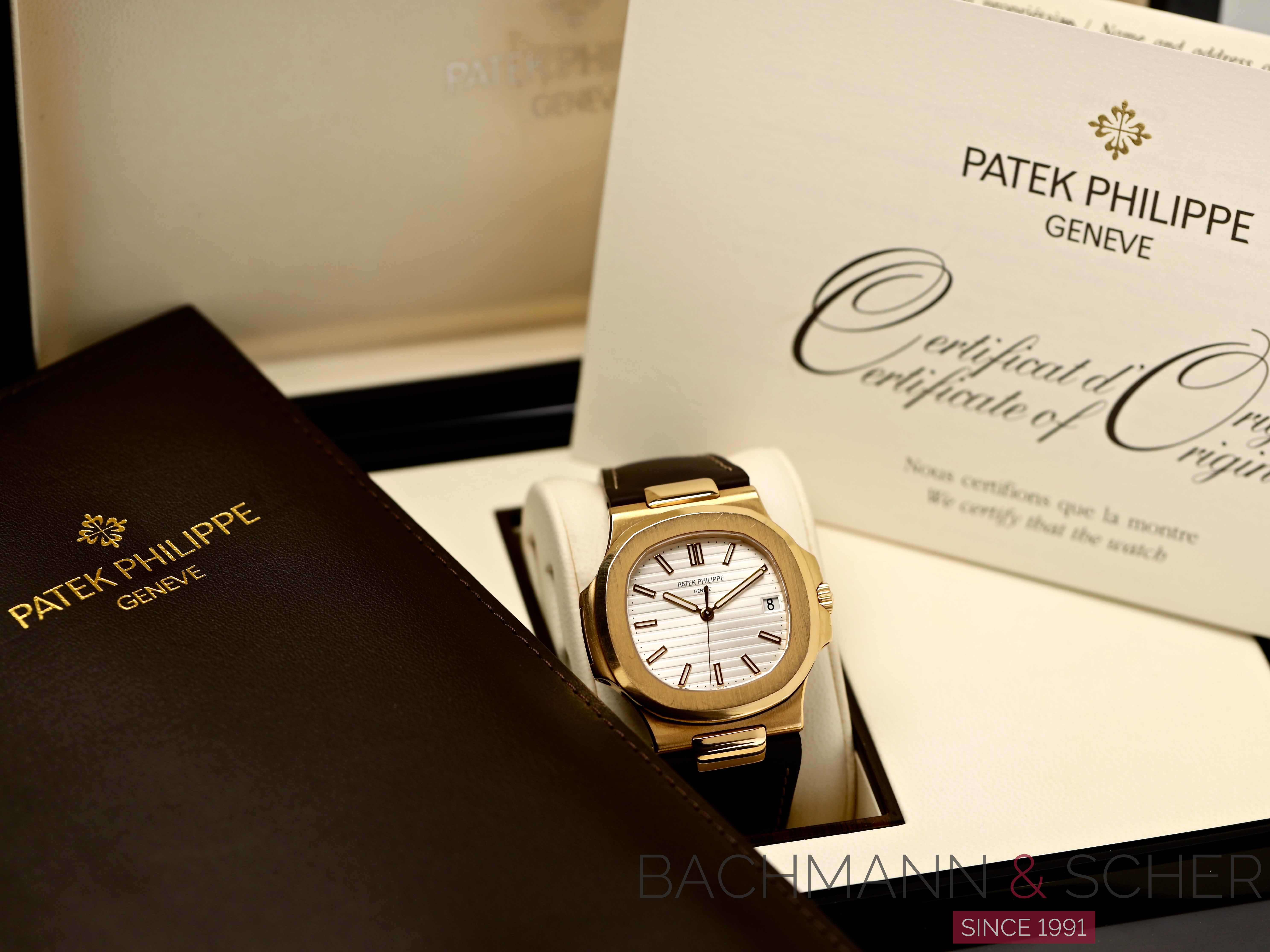 Pre-Owned Patek Philippe Nautilus Yellow Gold Ref. 5711J-001