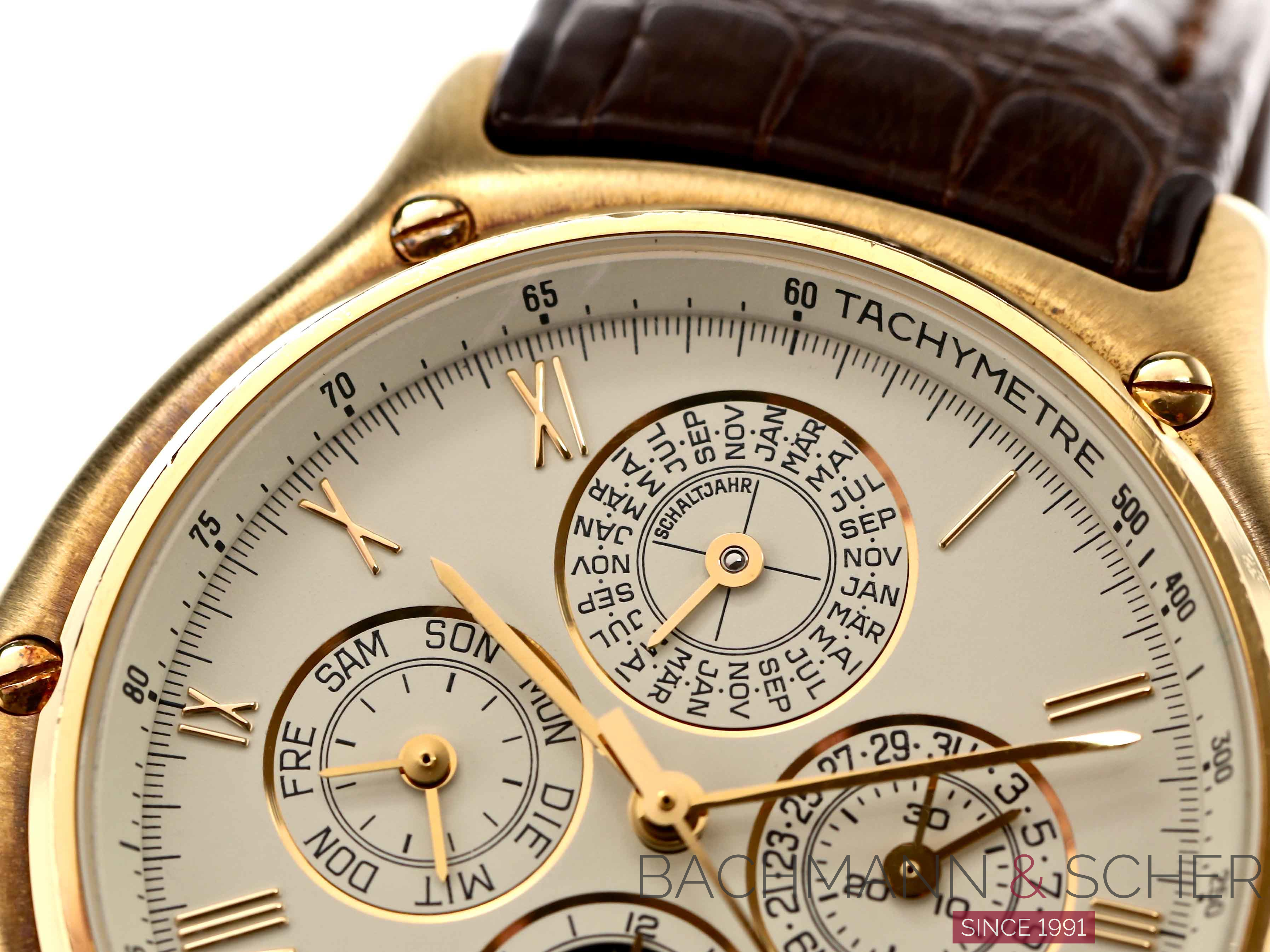 Ebel moonphase watch on sale