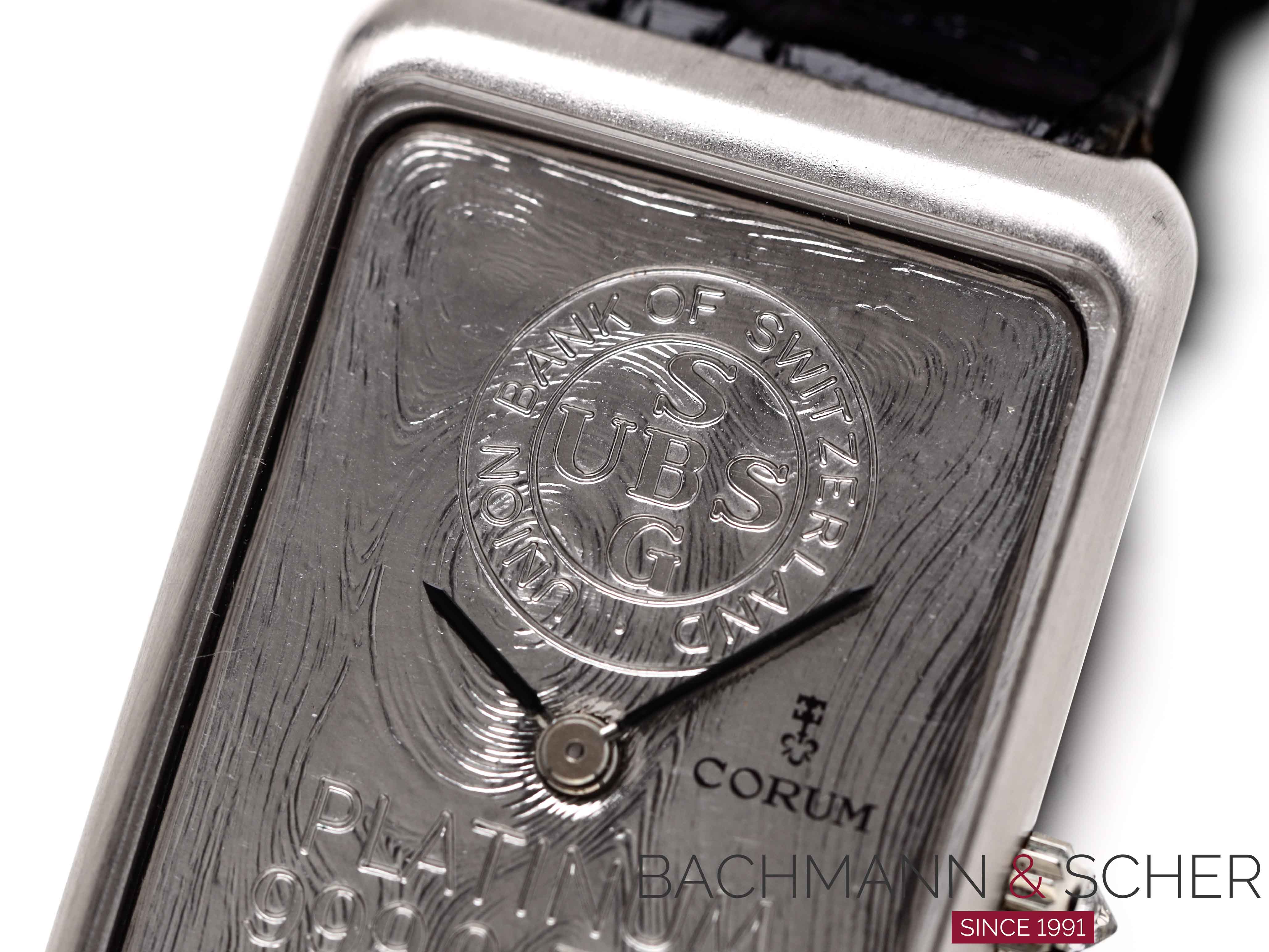 Corum platinum watch discount