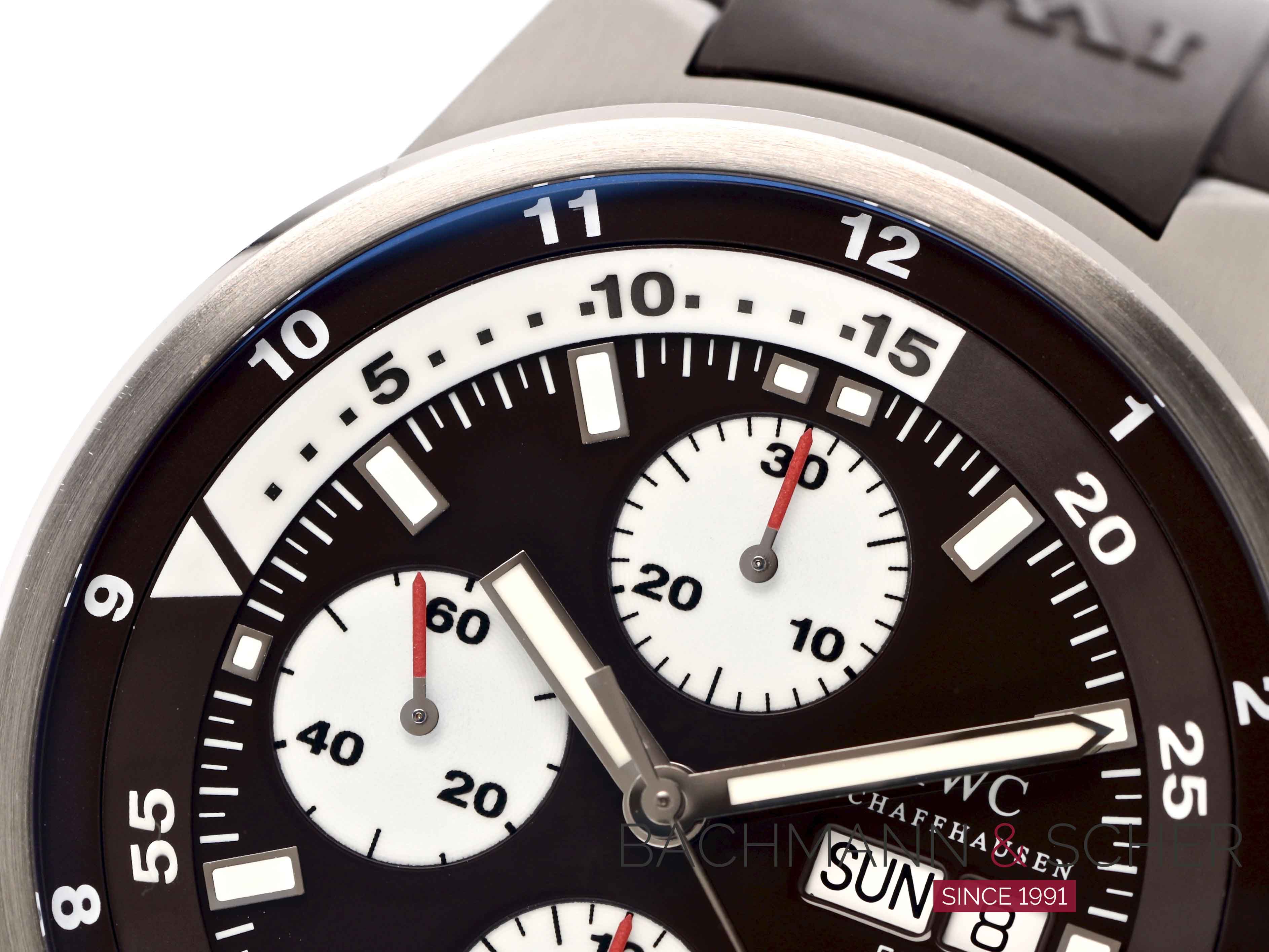 IWC Aquatimer Boesch Ref IW378204 Stainless Steel Box Papers Bj 2008 Limited Edition