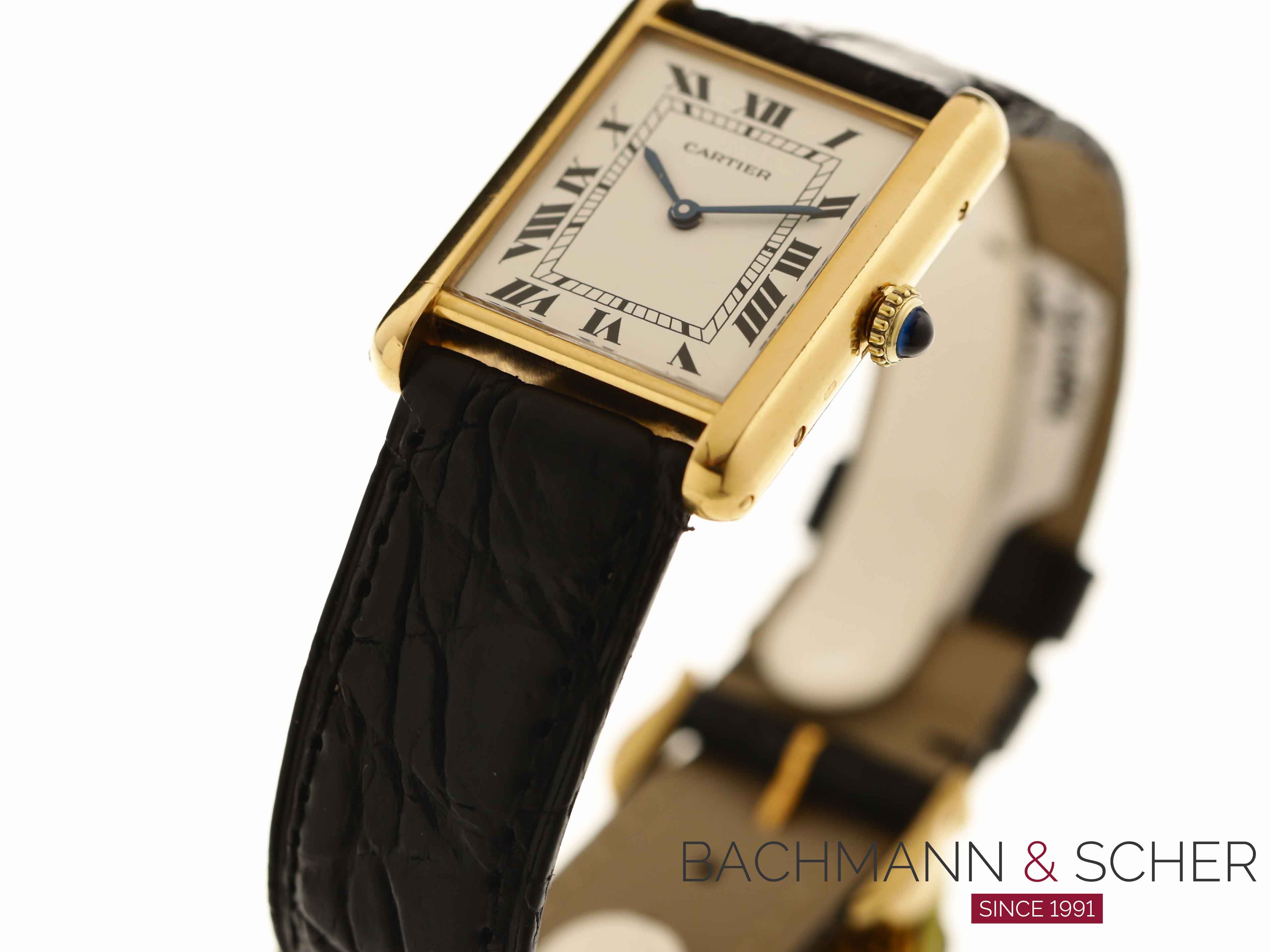 Cartier tank 1980 on sale