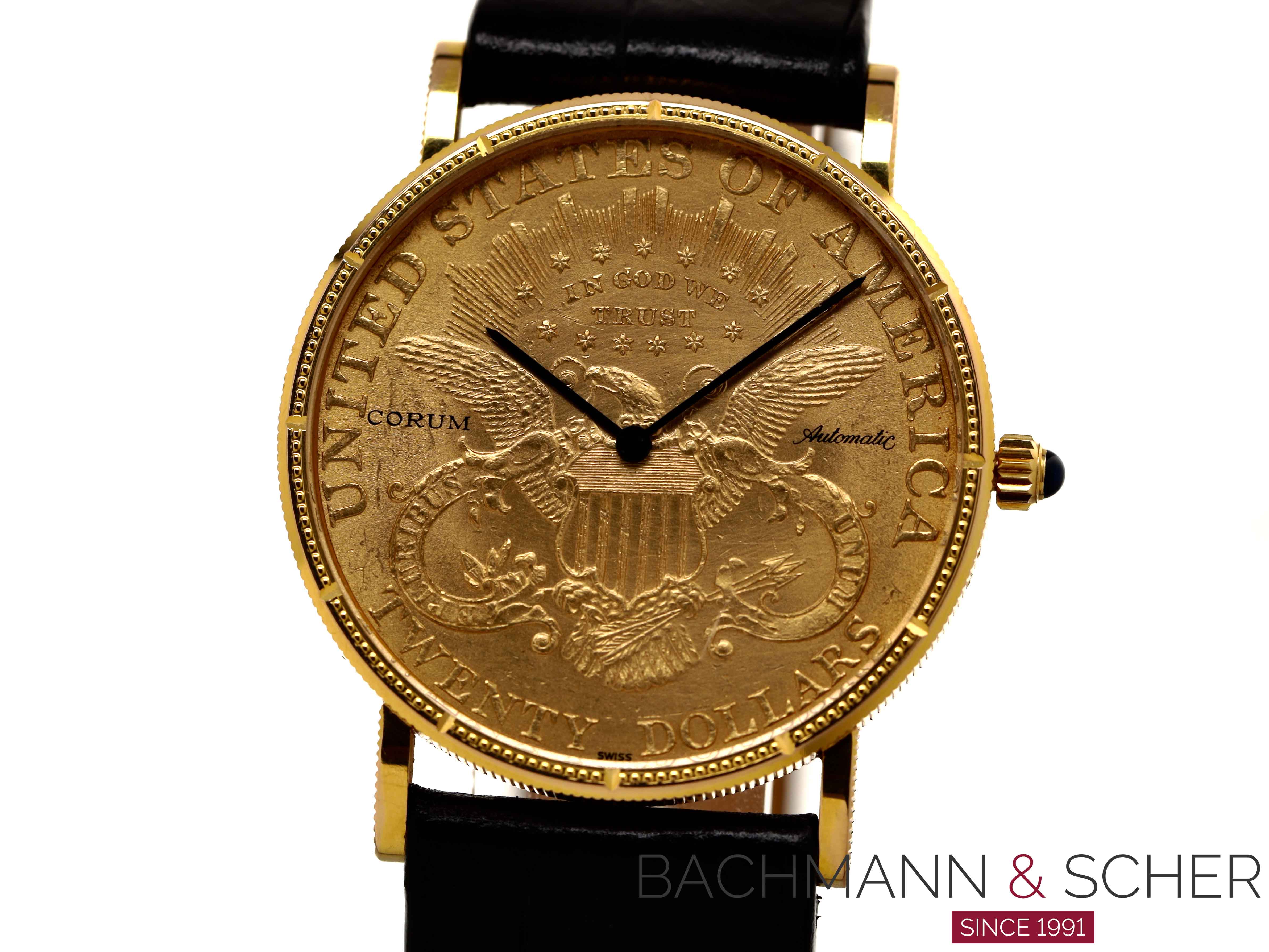 20 dollar on sale gold coin watch