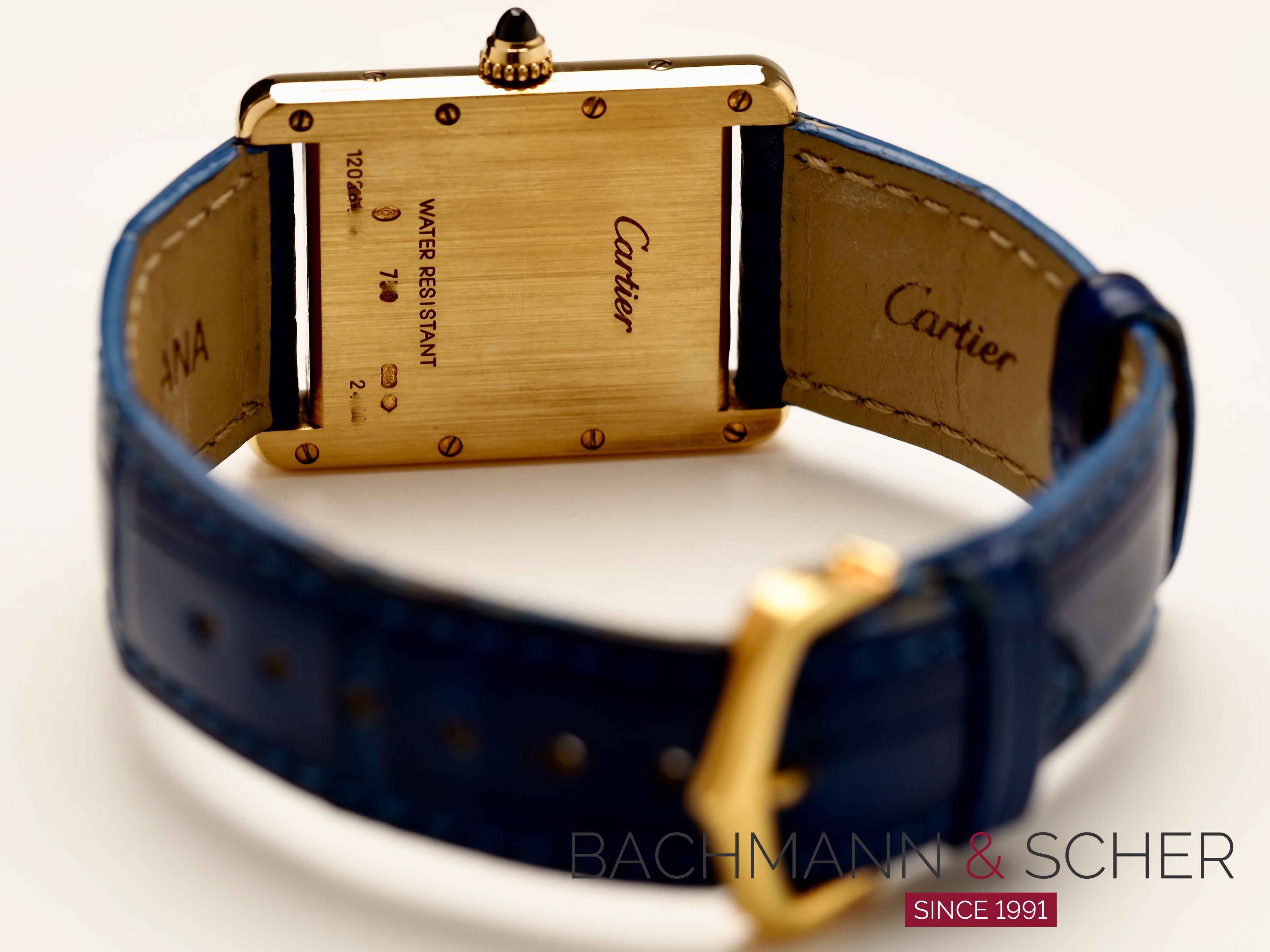 Cartier Tank Louis Cartier 18K Rare 2441 Gelbgold 750