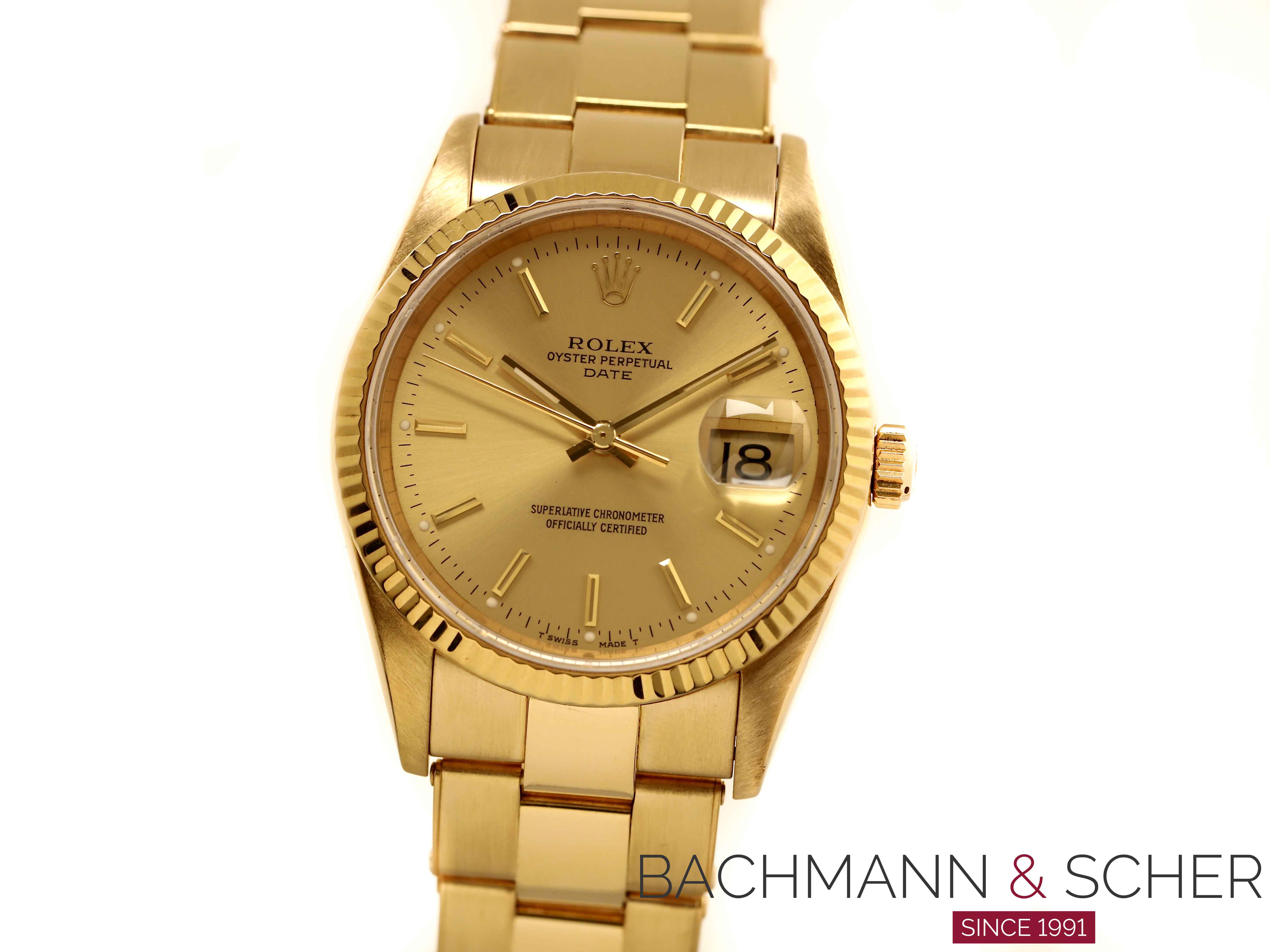 Rolex sales date 15238