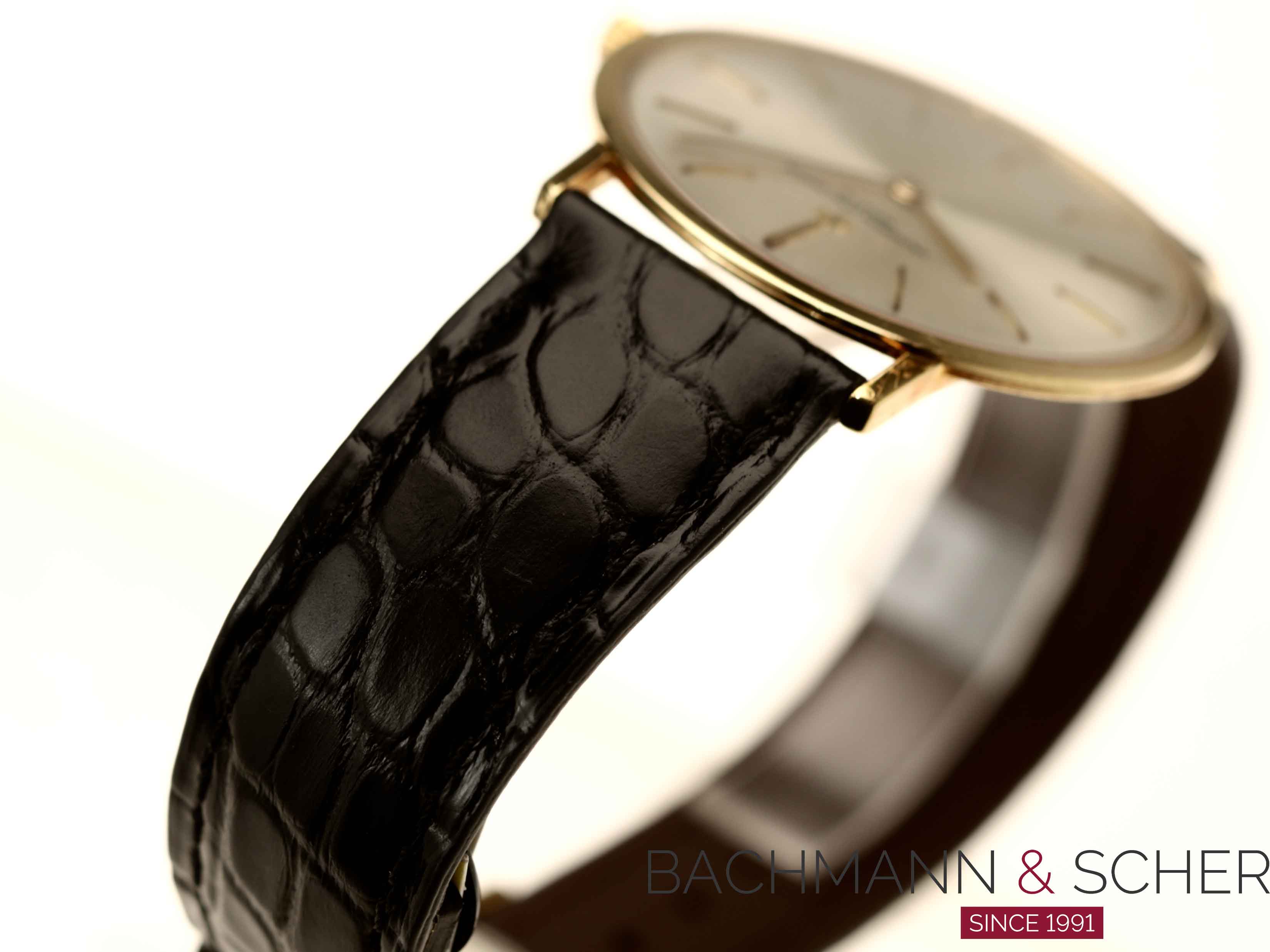 Vacheron Constantin Vintage Gentleman Watch Ref 6115 18k Yellow