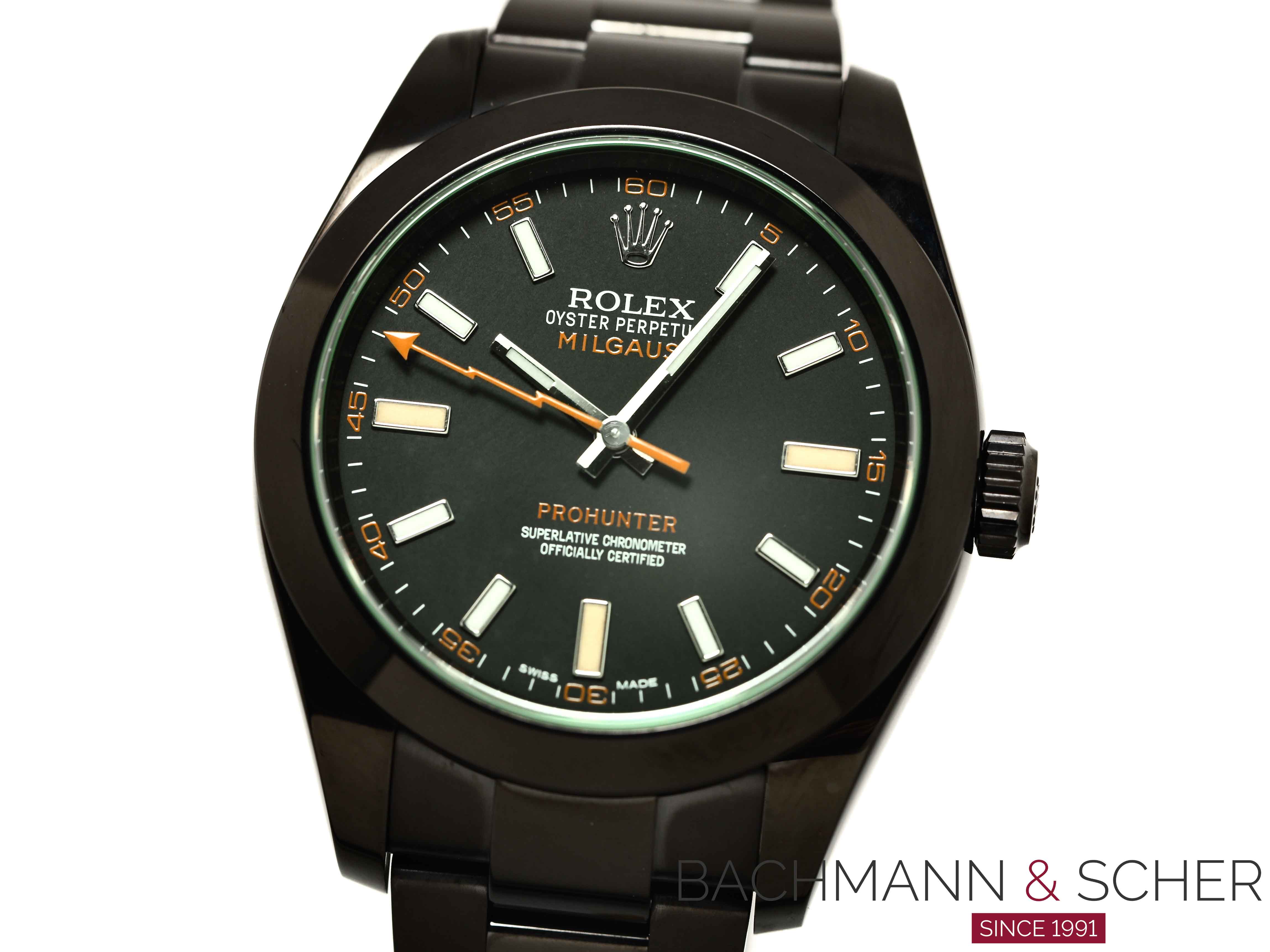 ROLEX, BAMFORD MILGAUSS, REF. 116400