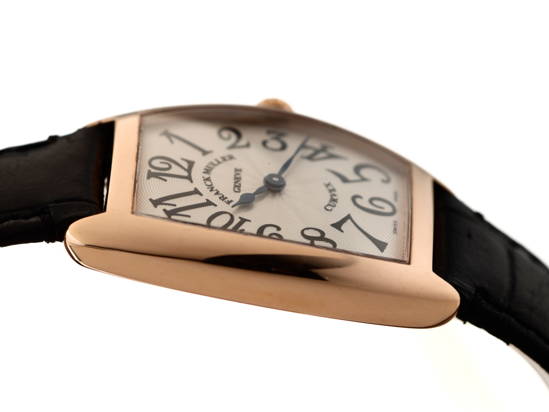 Franck Muller Lady Cintree Curvex Ref 1752QZ Quartz 18k Rose Gold Bj 2000