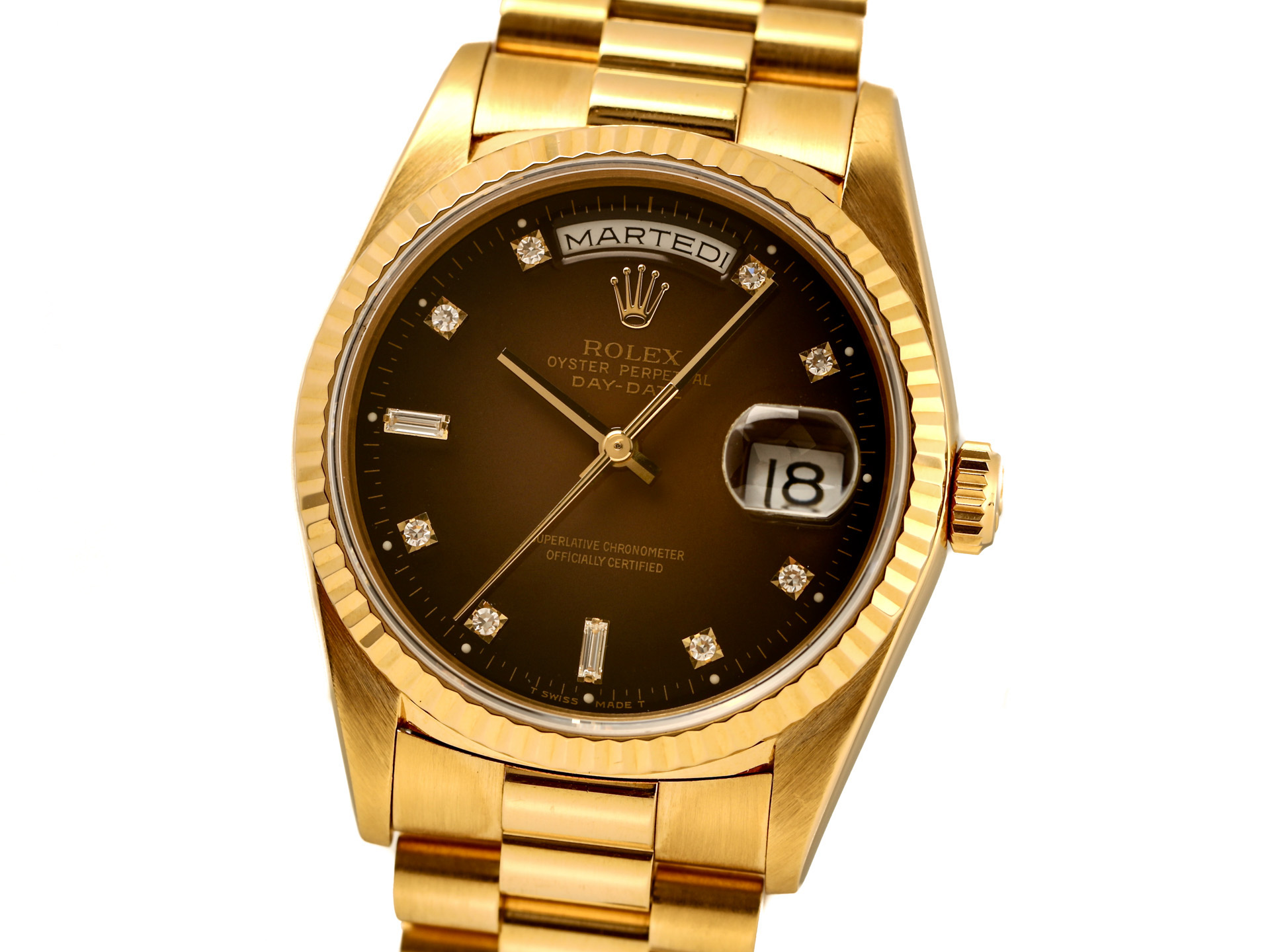 Sold watch. Rolex DAYDATE ref 18238. Rolex Vintage Gold. Rolex Day-Date 36мм сталь.