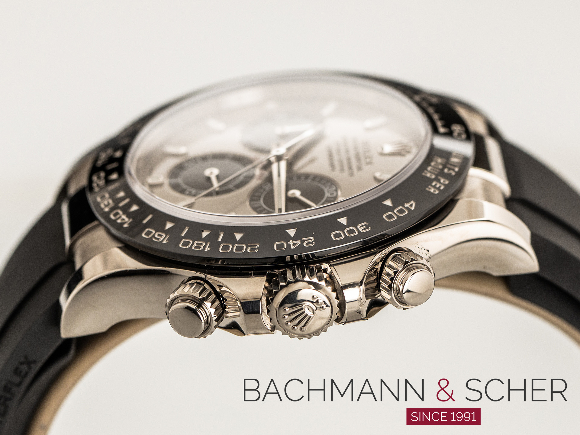 Rolex Daytona Cosmograph Ref 116519LN 18K White Gold Box Papers Bj 2019 WEMPE LC100