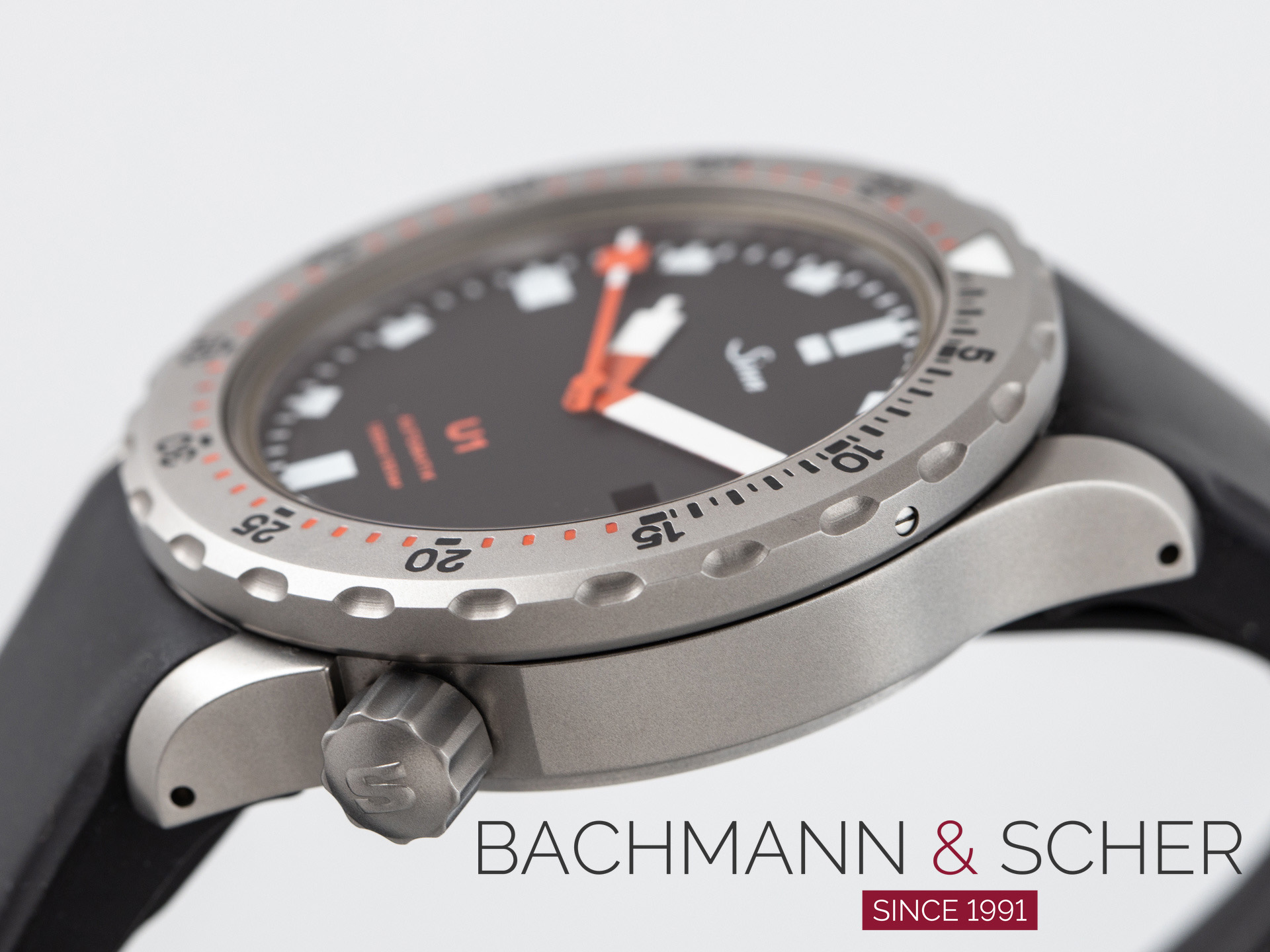 Sinn Diving U1 Ref 1010.0092 Stainless Steel Rubber Strap Box 1999