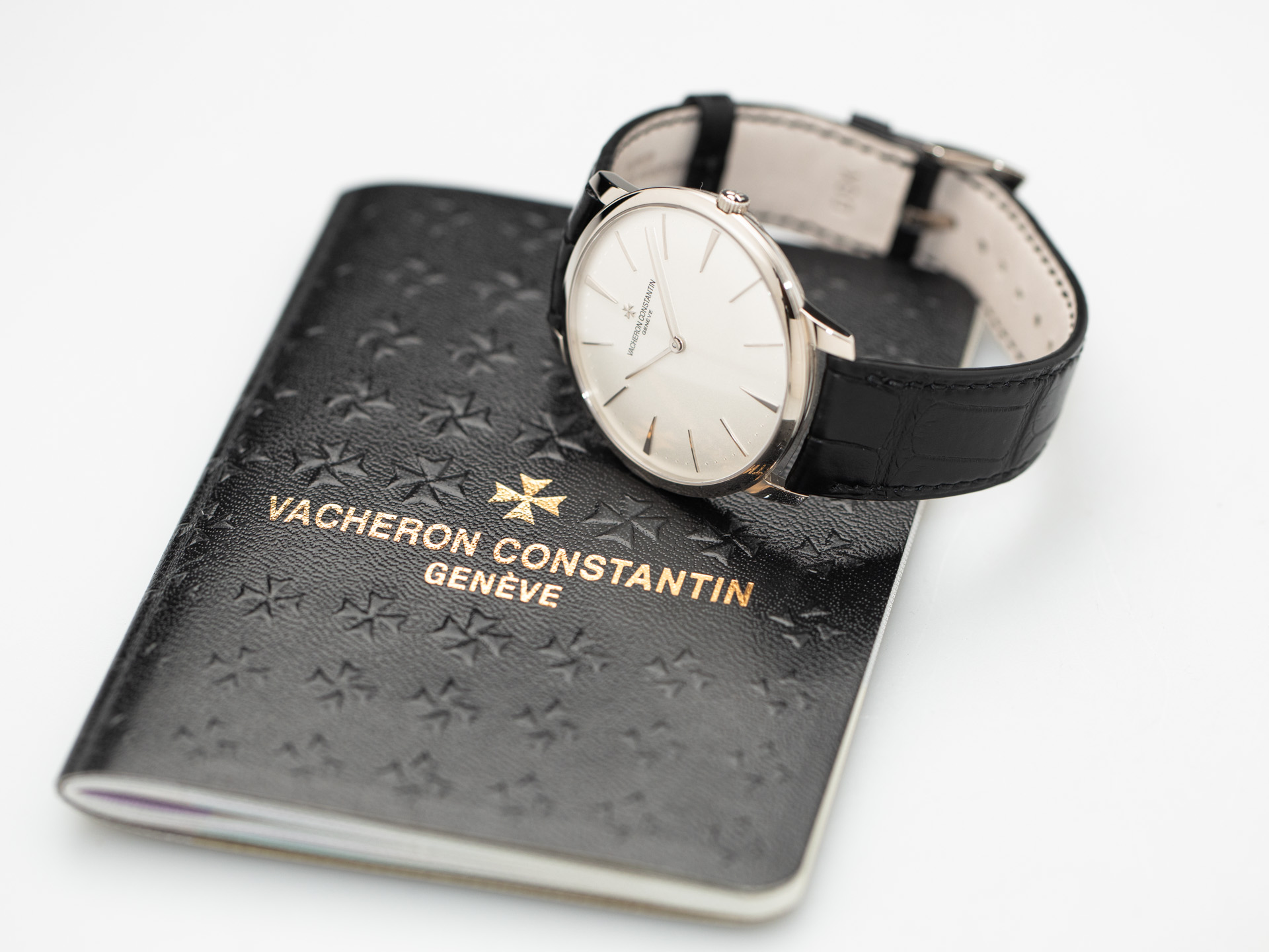 Vacheron Constantin Patrimony Ref 81180 000G 9117 18k White Gold Papers Bj 2013 Like New