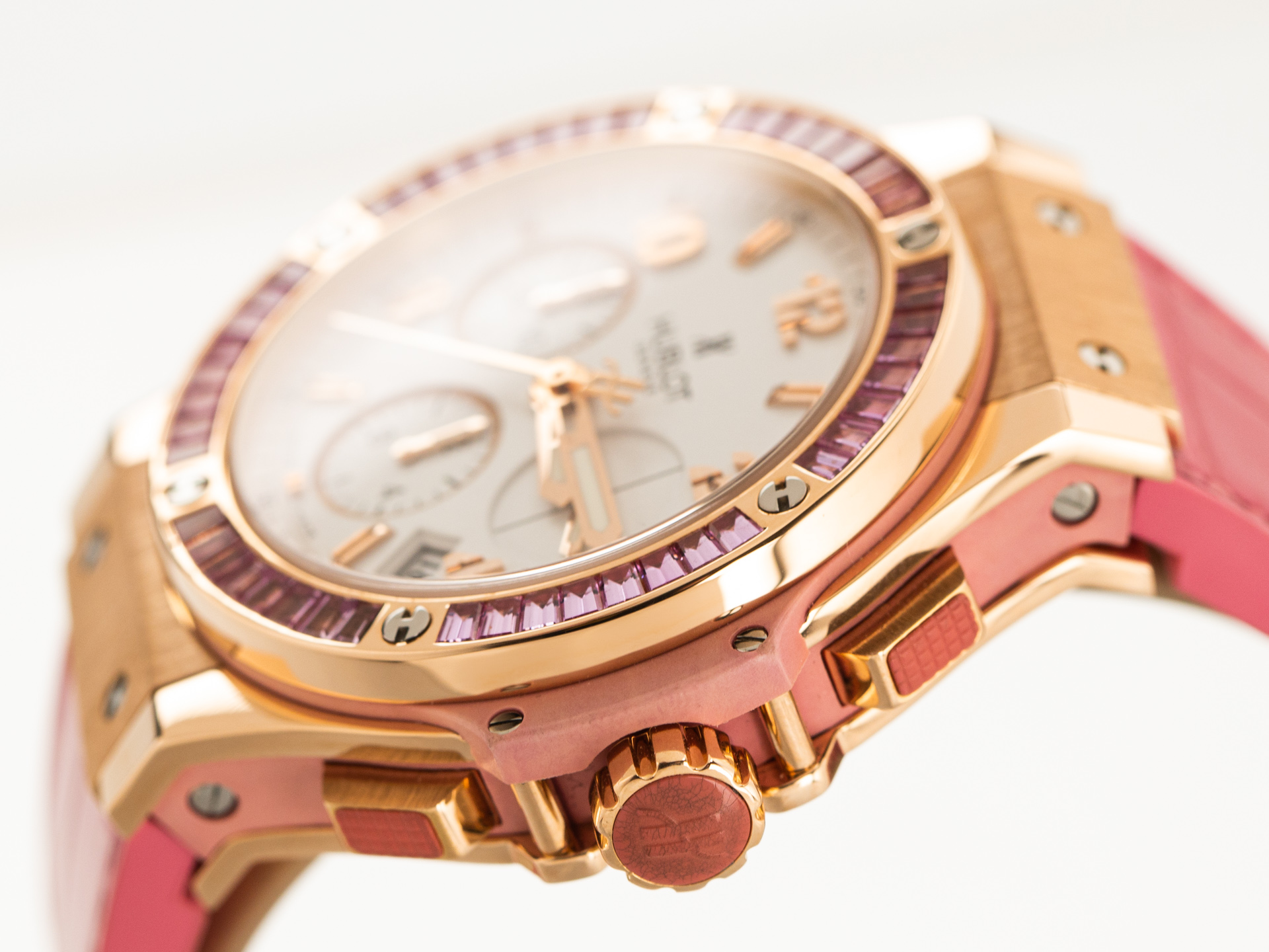 Hublot pink deals gold