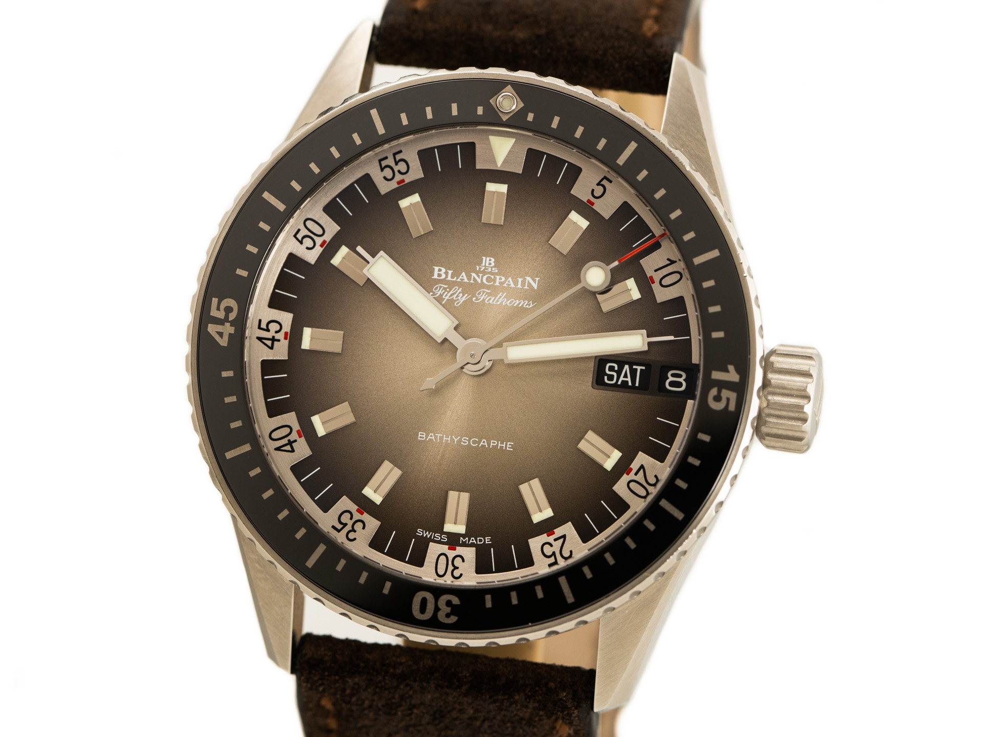 Blancpain Fifty Fathoms Bathyscaphe Jour Date Limited Edition
