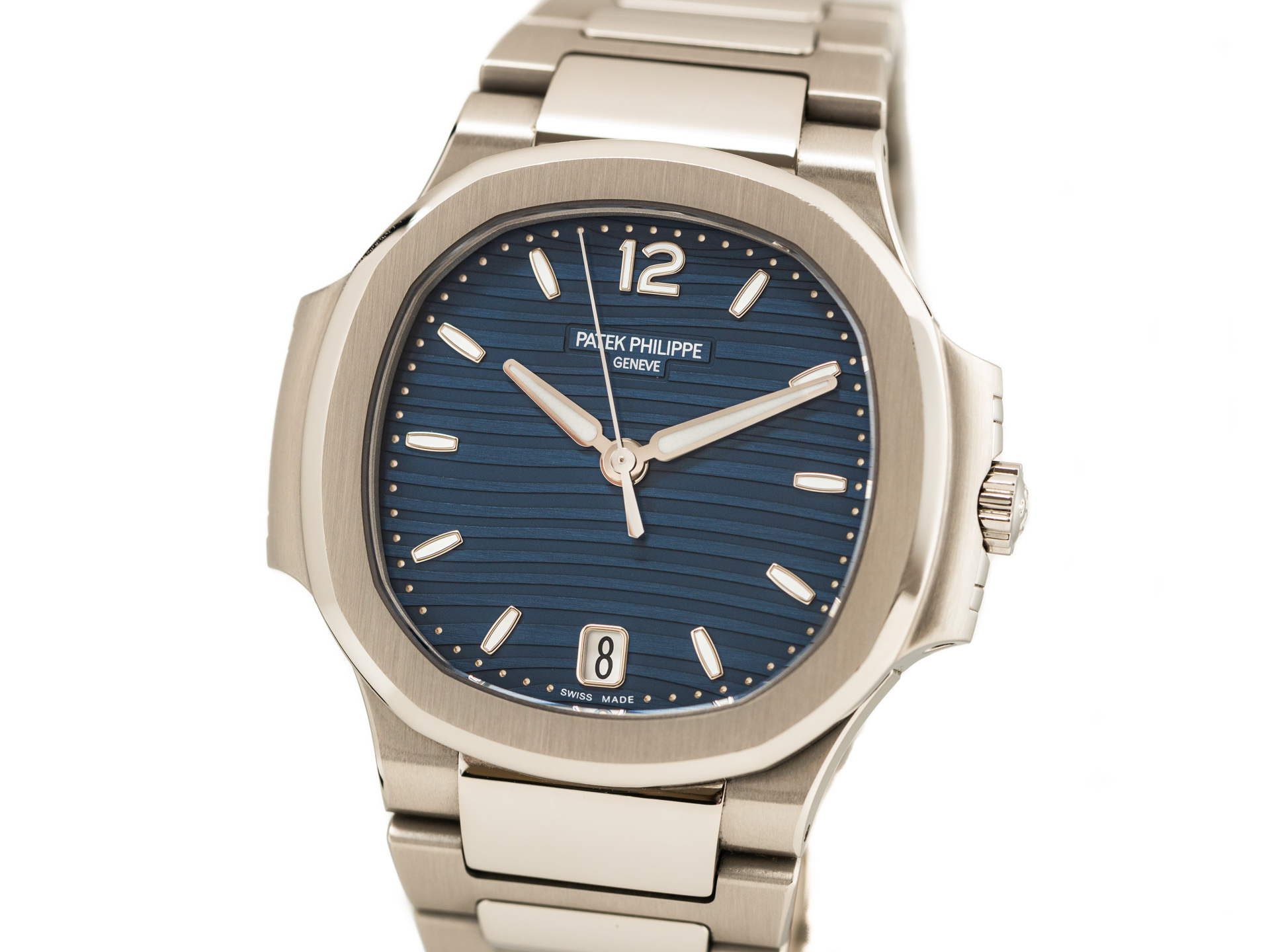 Patek Philippe NAUTILUS Ref 7118 1A 001 Stainless Steel Blue Dial Box Papers Bj 2020 EU