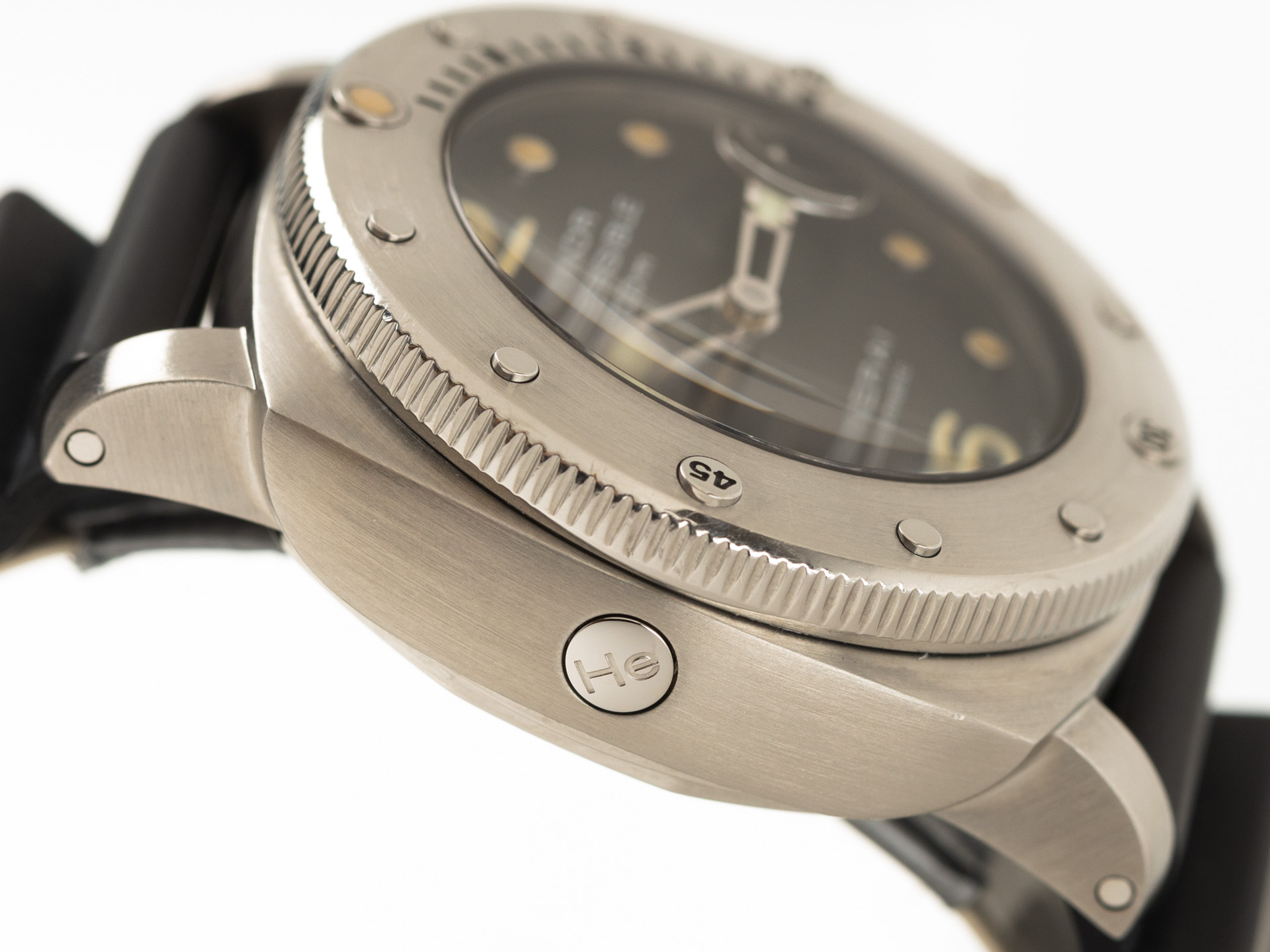 PANERAI SUBMERSIBLE Luminor 1000m PAM00243 Steel Rubber Box Papers