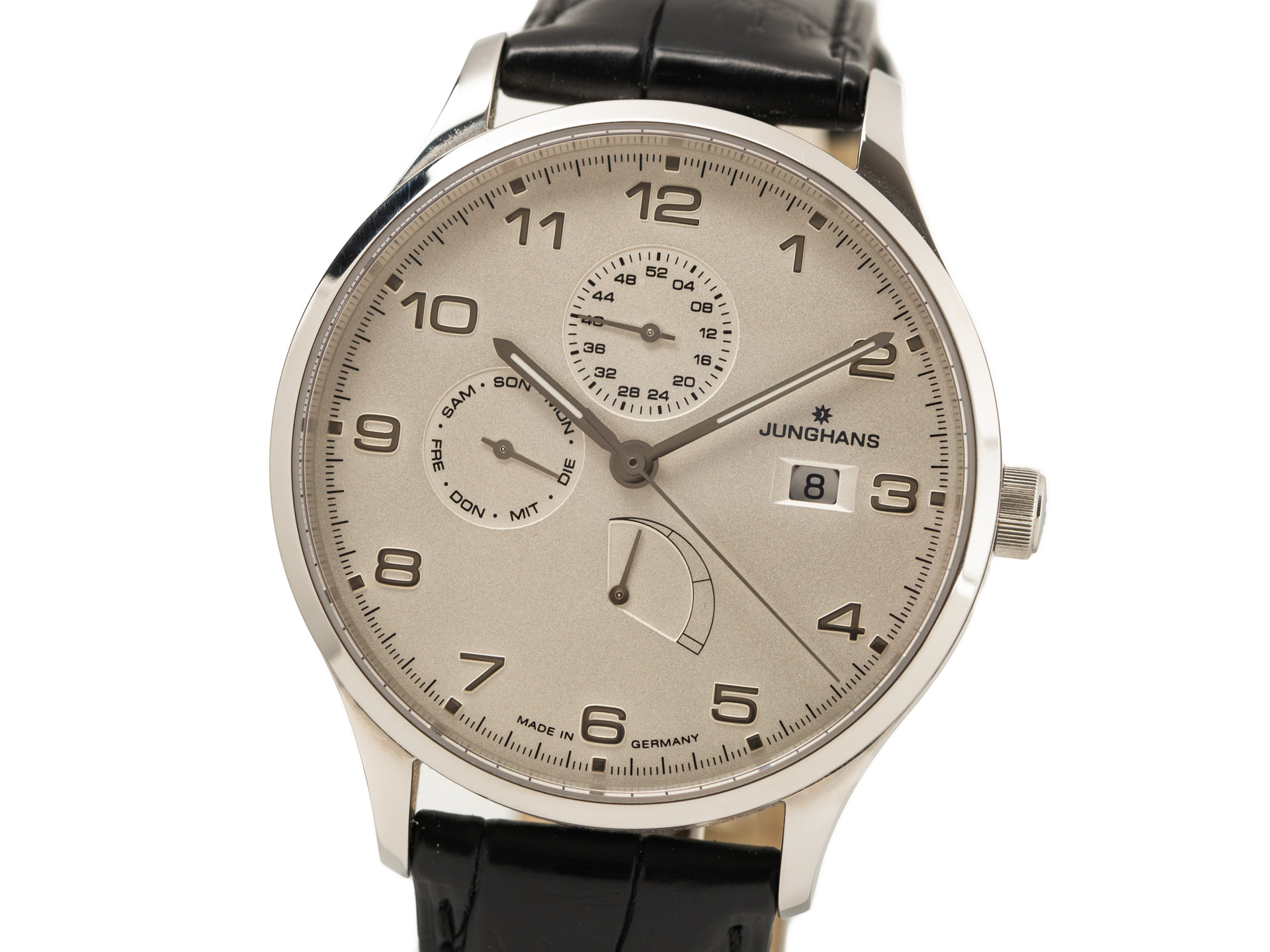 Junghans Meister Attaché Agenda Kalenderwochenanzeige Ref-027