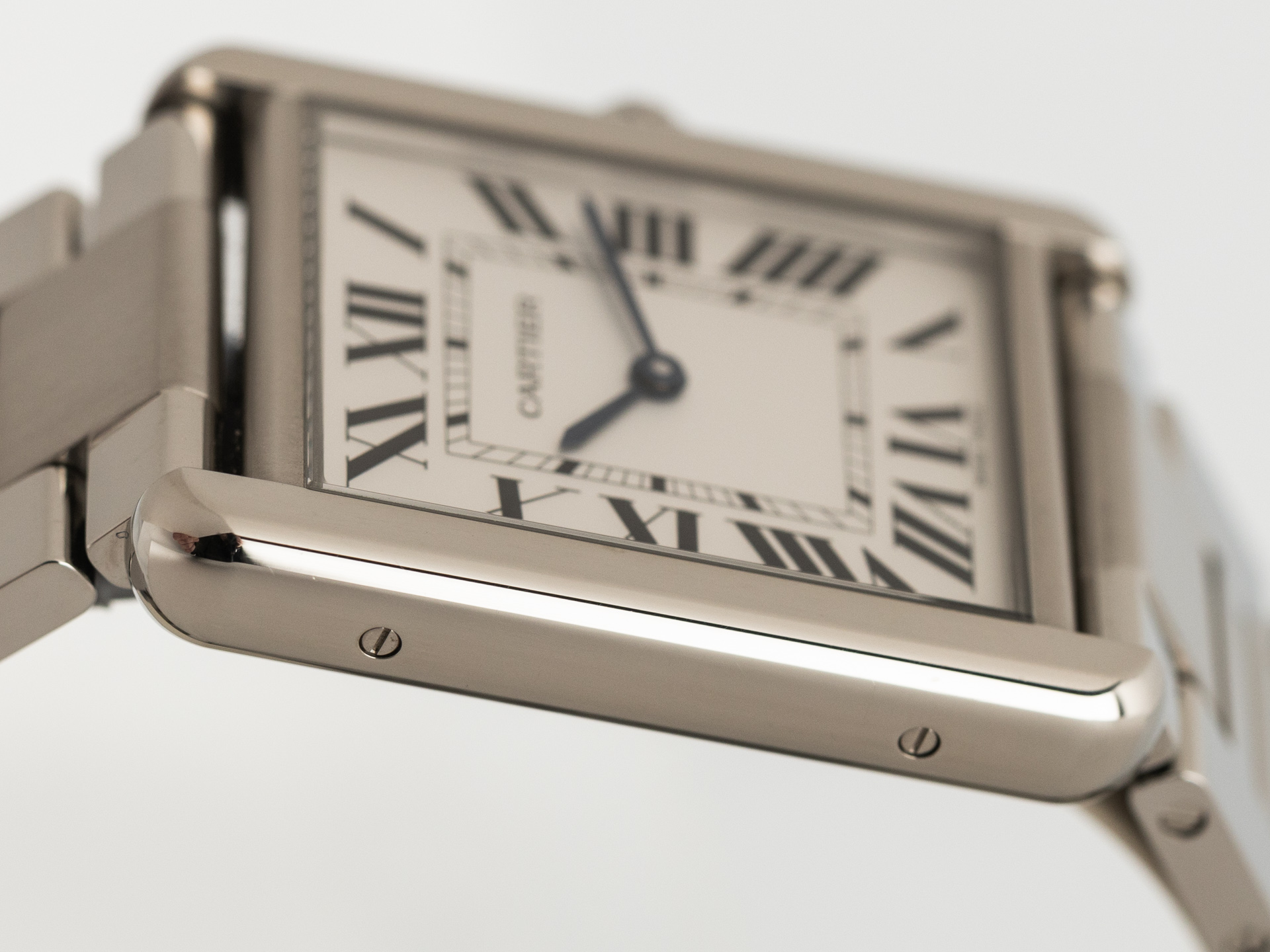 Cartier Tank Solo Man Size Stainless Steel Ref W5200014 Germany 2018 New Like