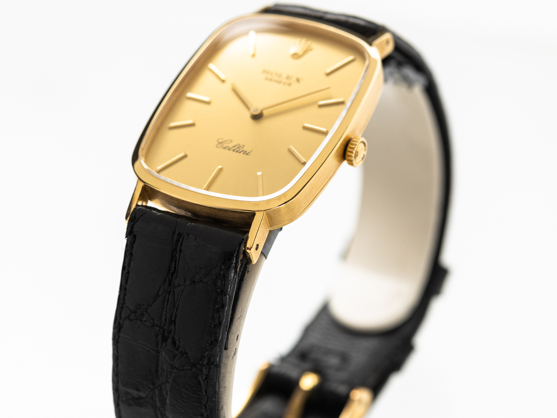 Rolex Cellini Gentleman s Watch Ref 4113 9 18K Yellow Gold Bj 1976