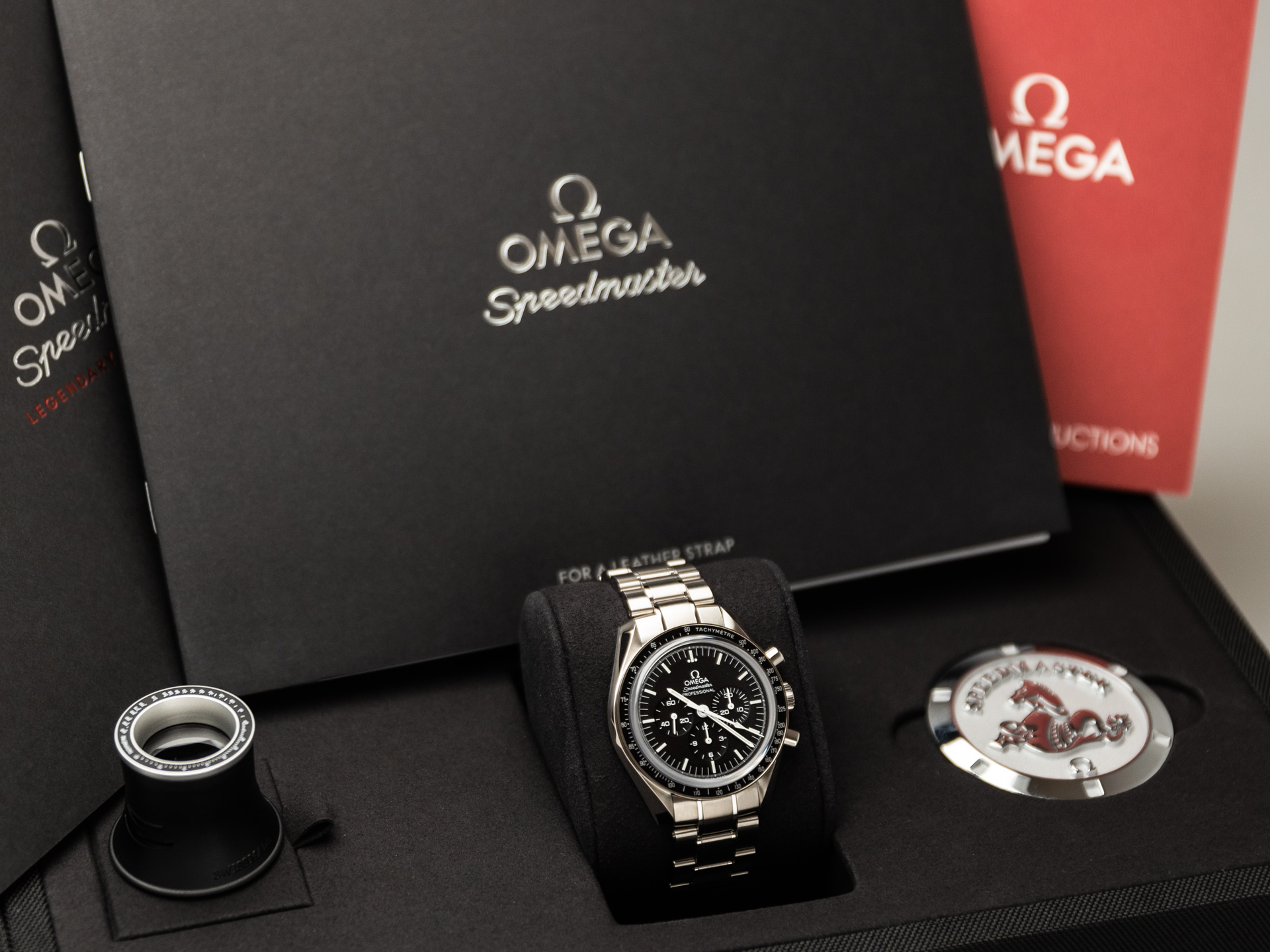 Omega speedmaster professional box cheap
