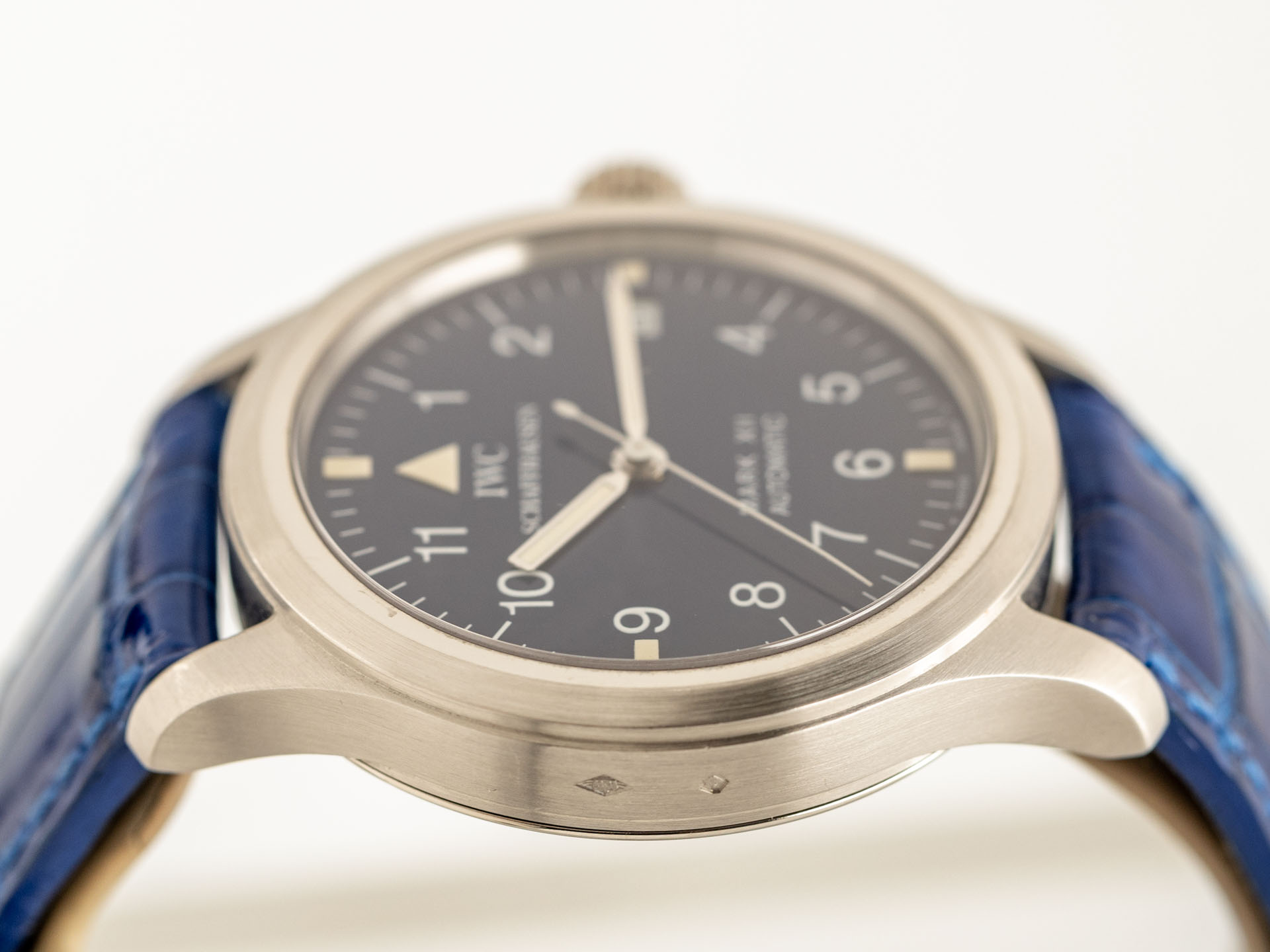 IWC Mark XII Pilots Watch PLATINUM Ref 3241 007 Limited Edition Box Papers Bj 1998