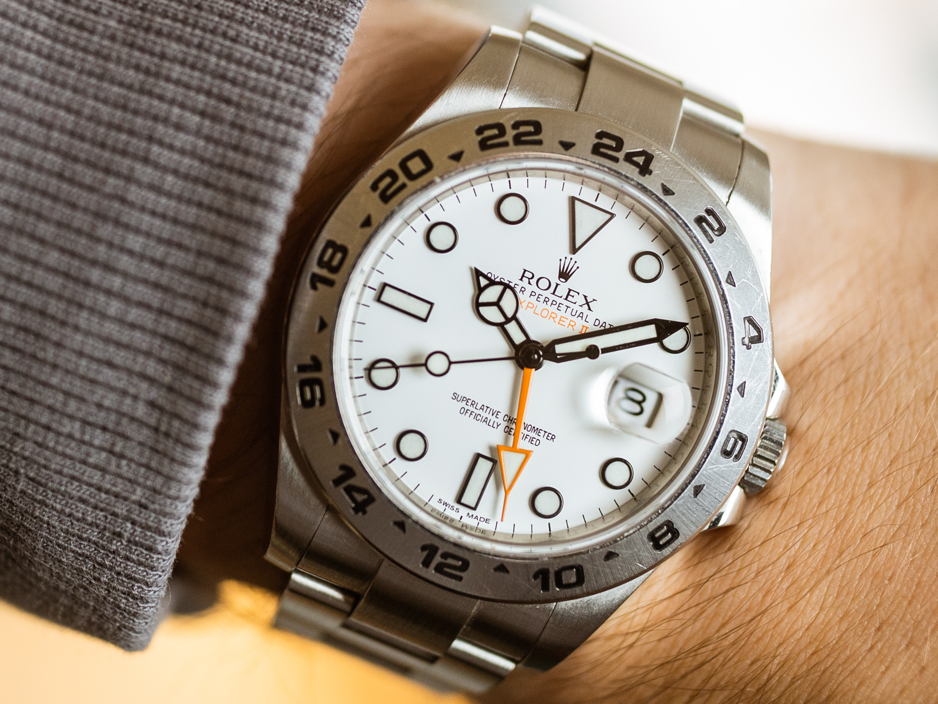 Rolex 216570 white sale