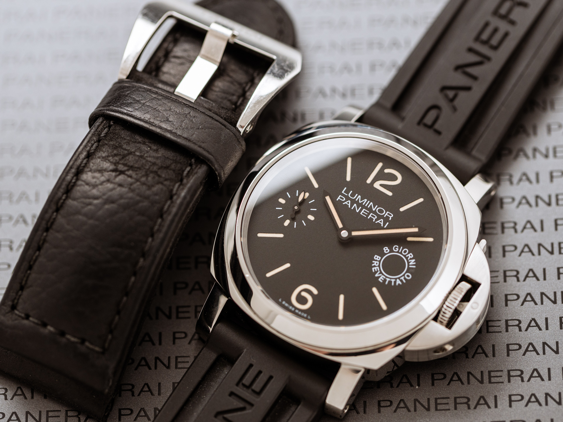 Panerai luminor 8 giorni brevettato deals