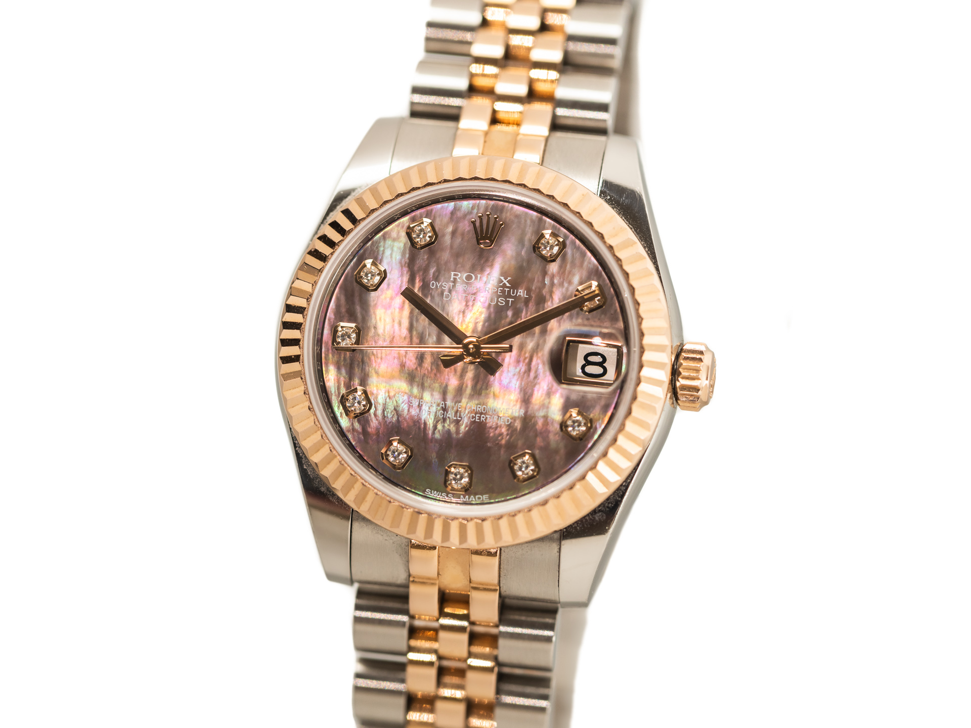 Rolex 31mm hotsell mother of pearl