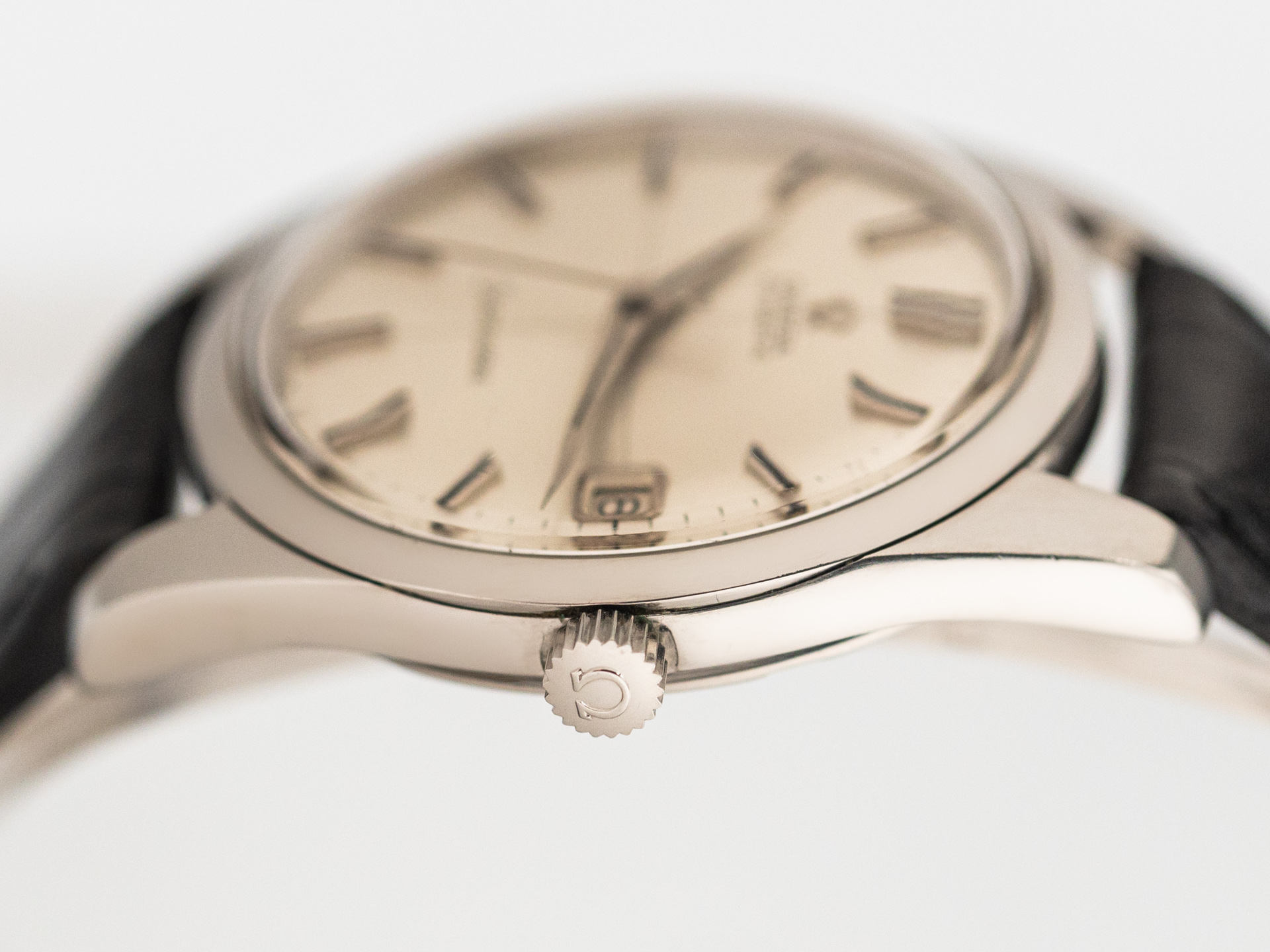 OMEGA Vintage SEAMASTER Cross Dial Ref-166-010 Steel Automatic Bj-1966