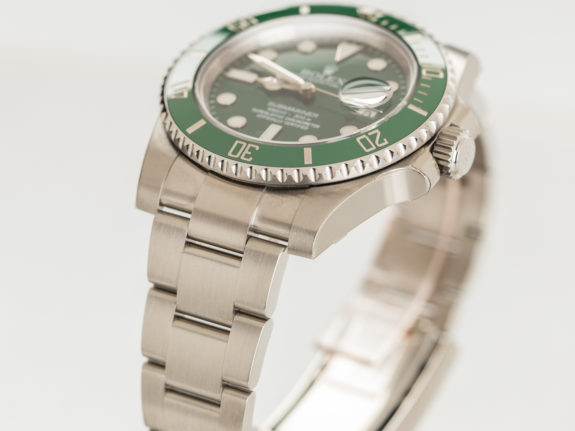 Rolex Submariner Date 116610LV Unworn Hulk Full Stickers