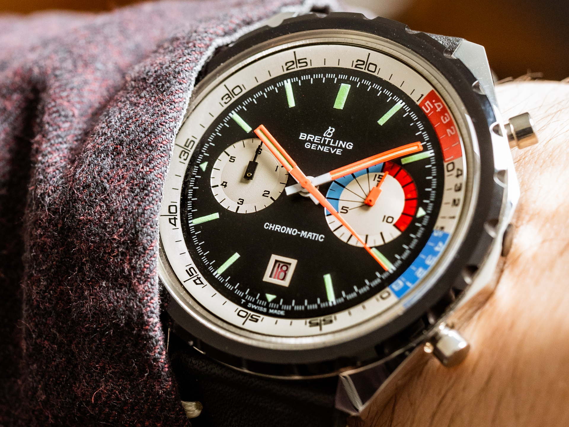 Breitling chrono clearance matic vintage