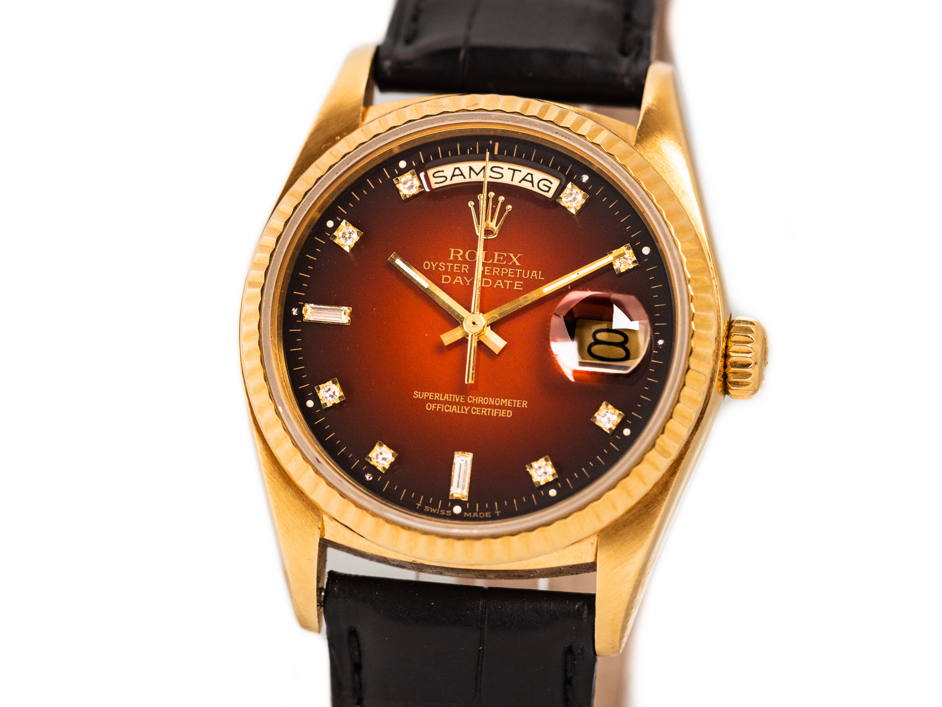 Day date red face on sale