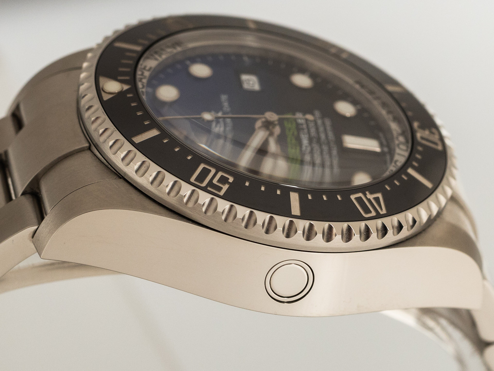 ROLEX SEA DWELLER DEEP SEA JAMES CAMERON D BLUE Ref 126660 Steel