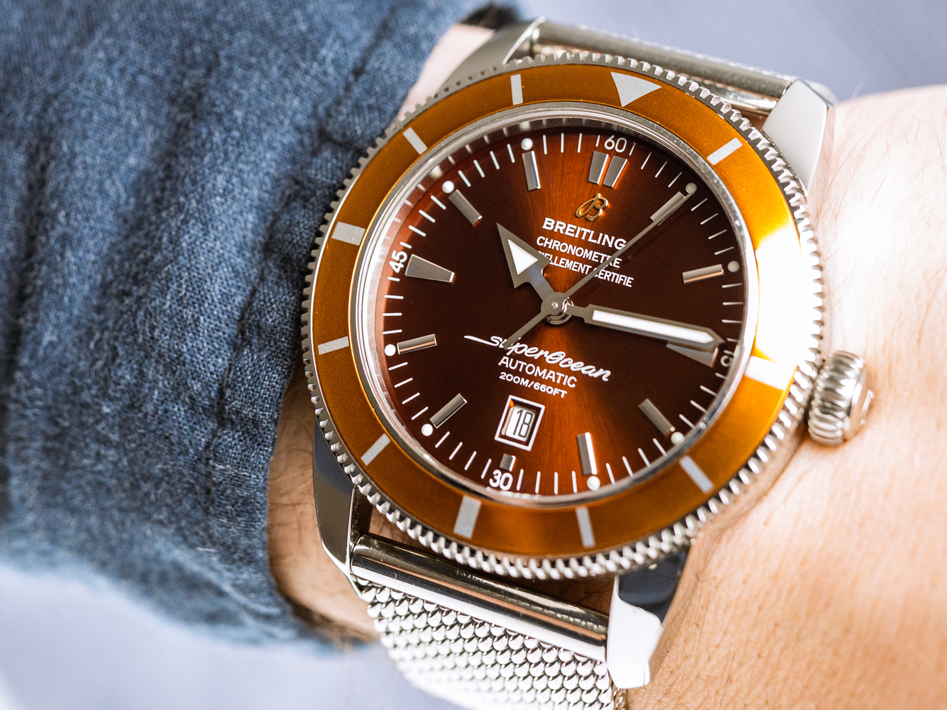 Breitling superocean 2007 on sale