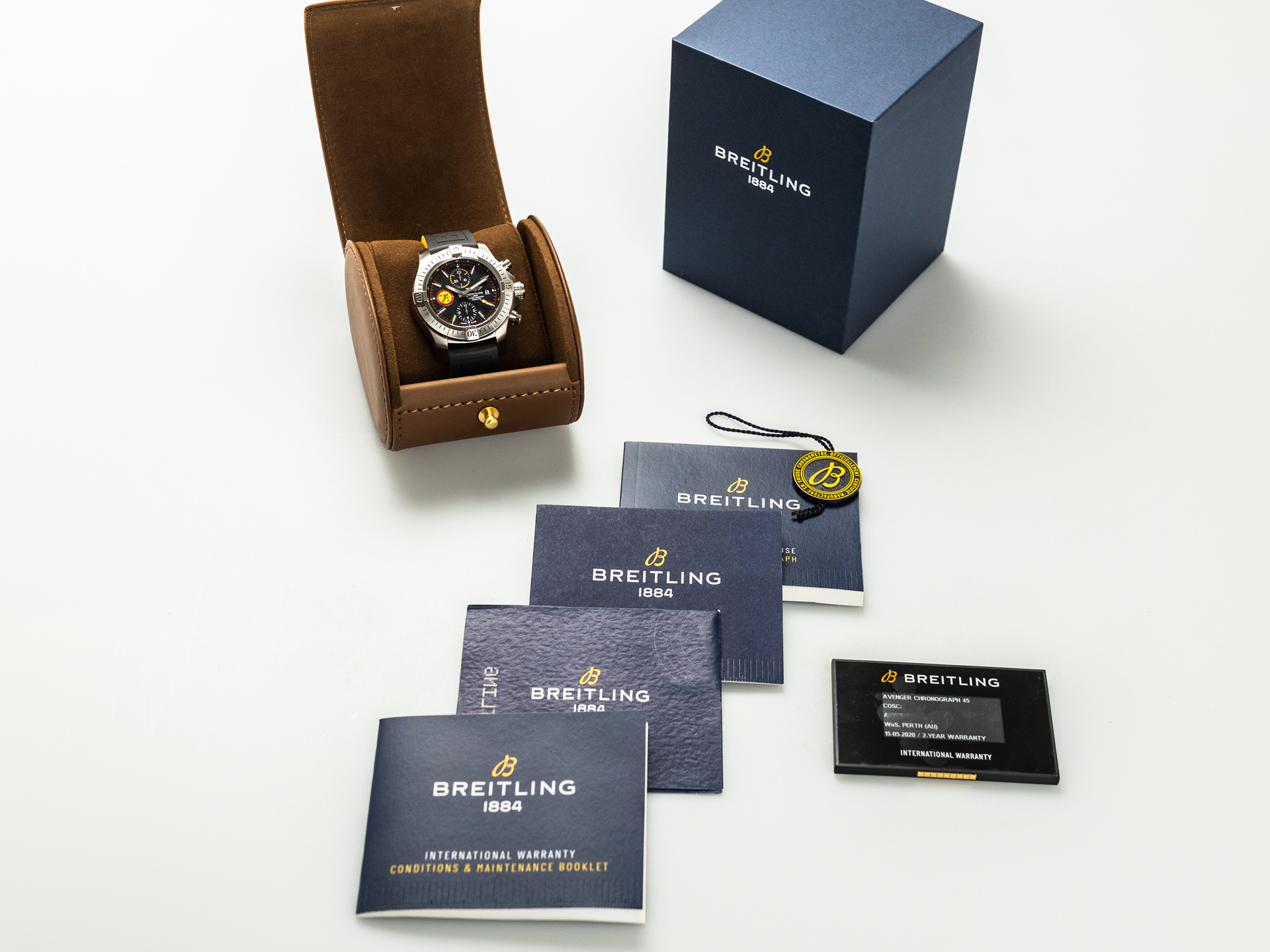 BREITLING AVENGER Swiss Air Force Ref A133171A1B1X1 Stainless