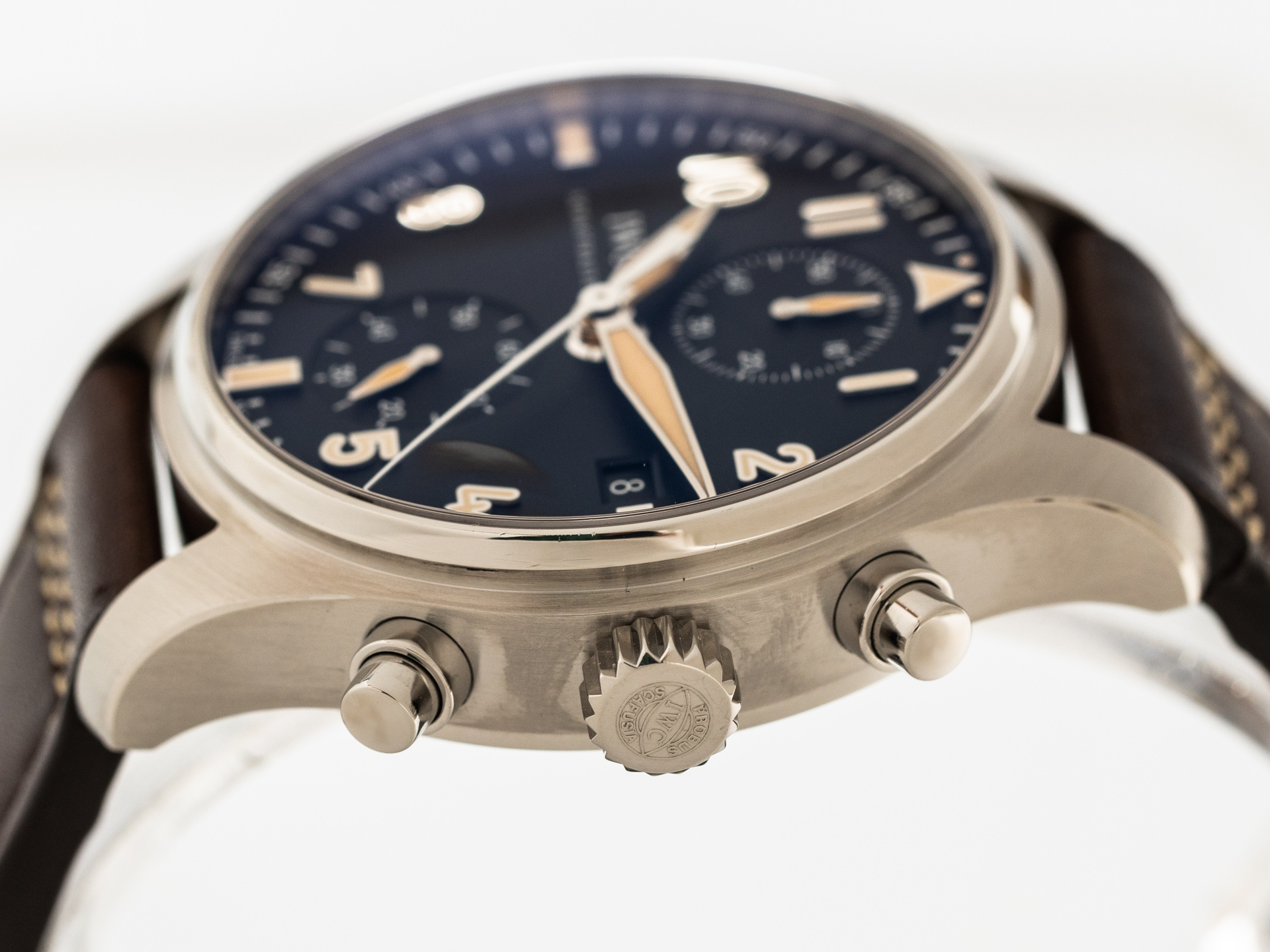 IWC FLIEGERCHRONOGRAPH SPITFIRE Ref IW387808 Steel Folding Clasp
