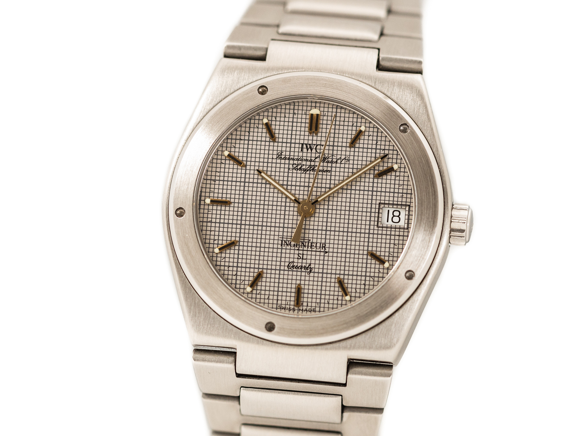 IWC INGENIEUR SL Milimeterpapier Ref 3305 Extract of Archives Bj 1983