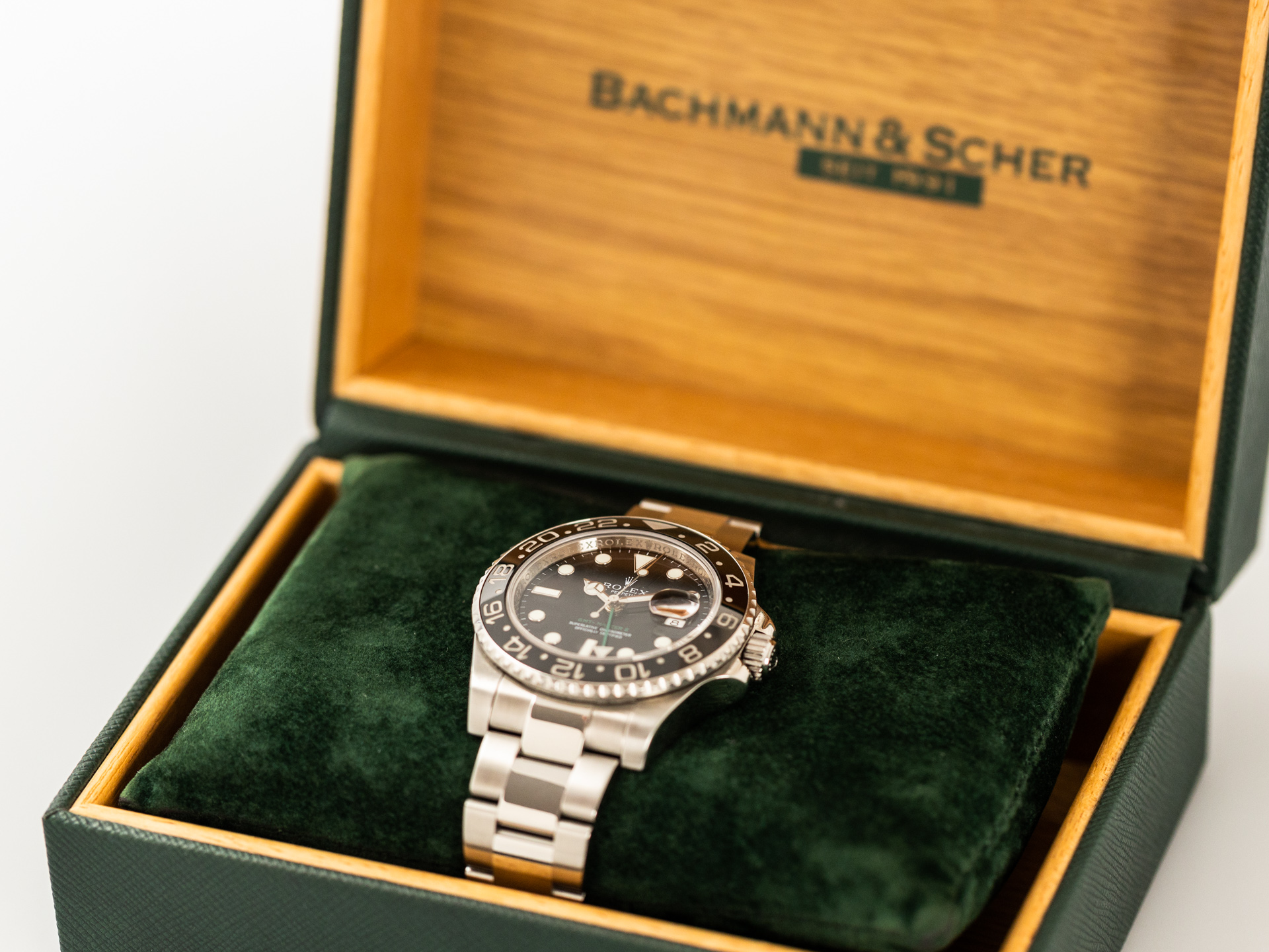 ROLEX GMT MASTER II Ref 116710 LN Stainless Steel