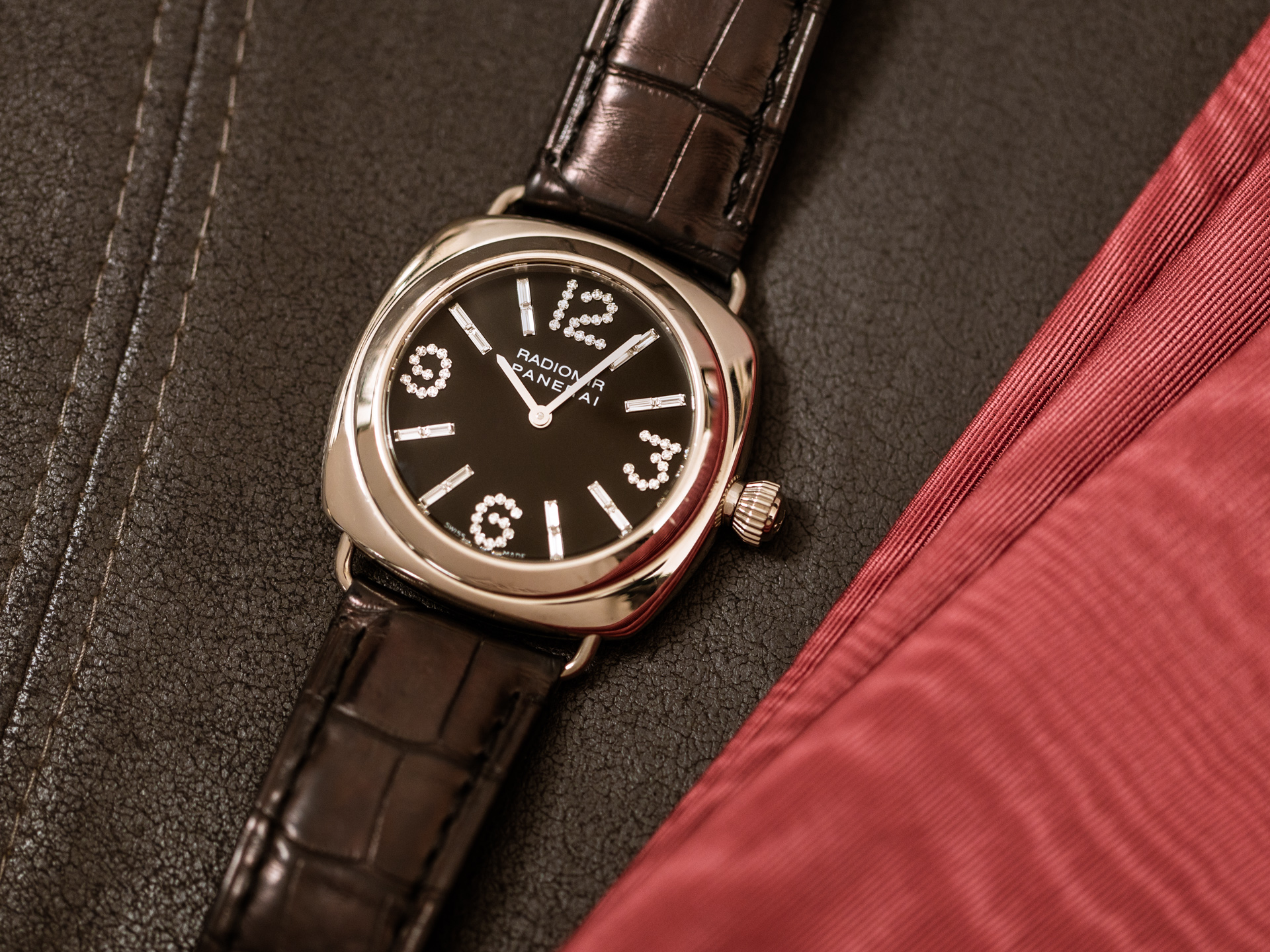 Panerai white gold top