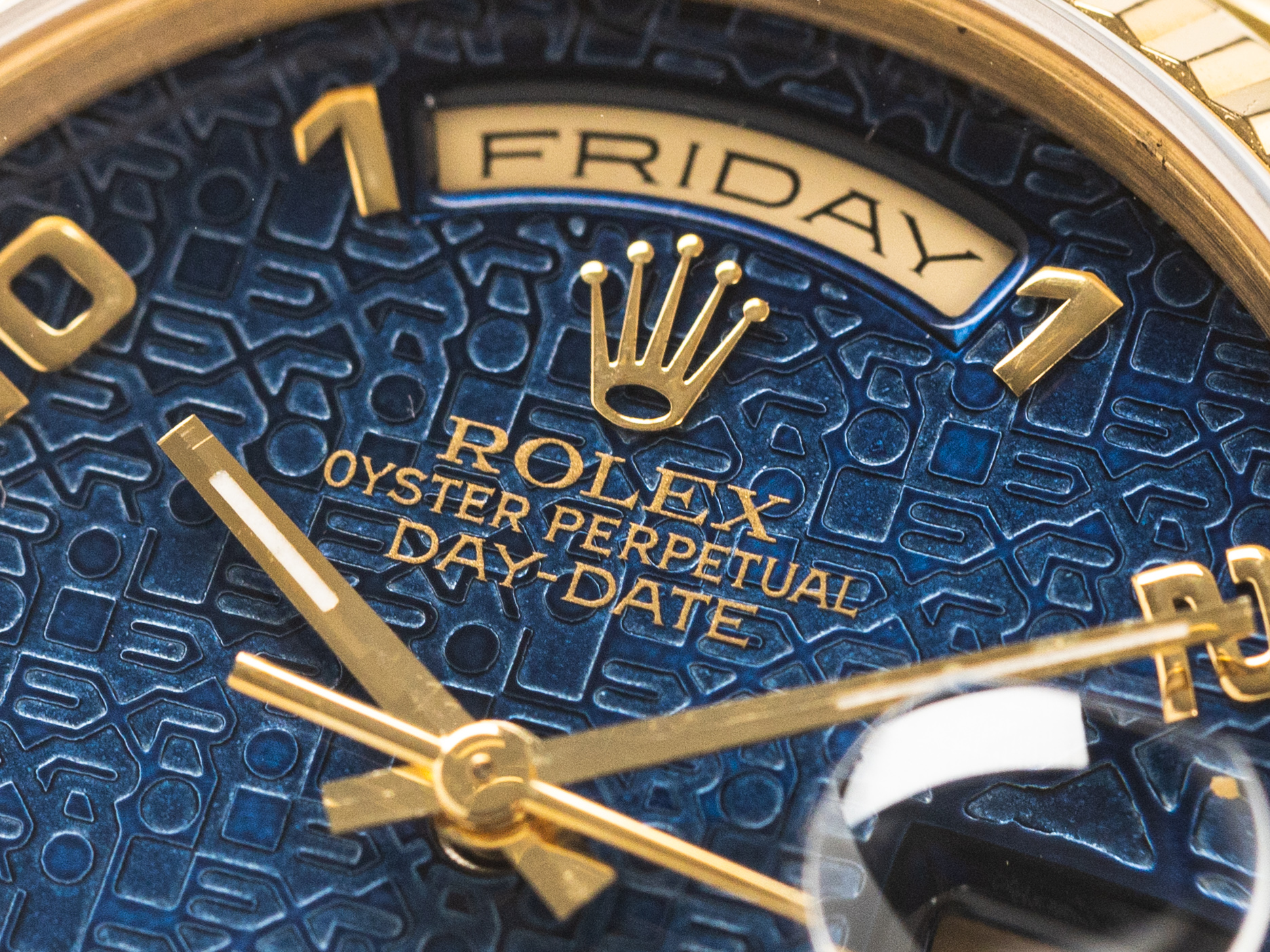 Rolex Day Date Ref 18238 18k Yellow Gold Double Quick Bj 1991