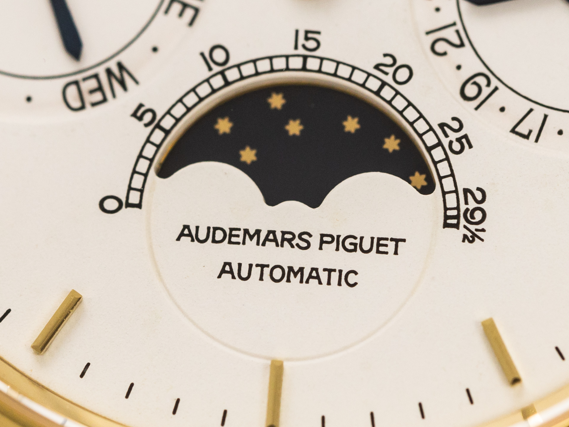AUDEMARS PIGUET PERPETUAL CALENDAR Ref 25548 18K Yellow Gold BJ 1987