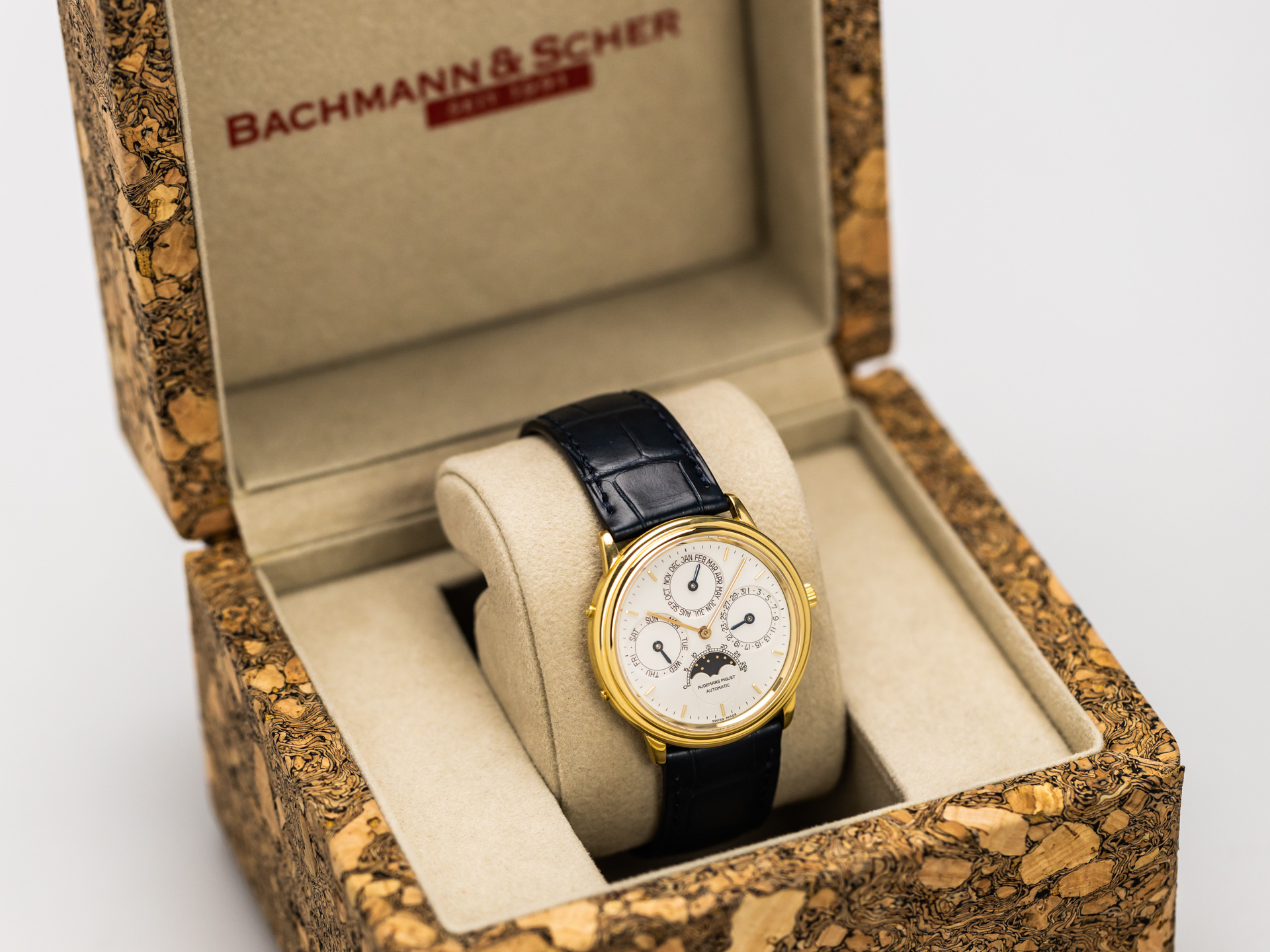AUDEMARS PIGUET PERPETUAL CALENDAR Ref 25548 18K Yellow Gold BJ 1987