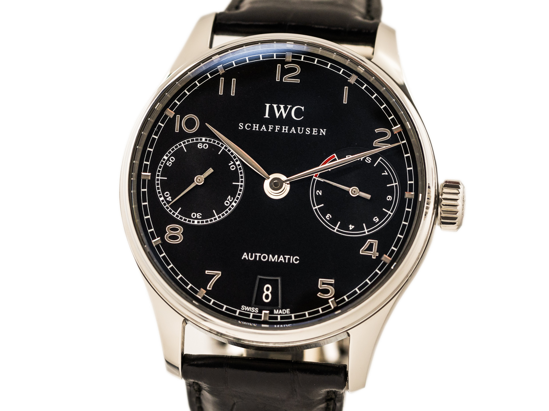IWC PORTUGIESER 5001 Stainless Steel Ref-IW4500109 Box Papers Bj-2015