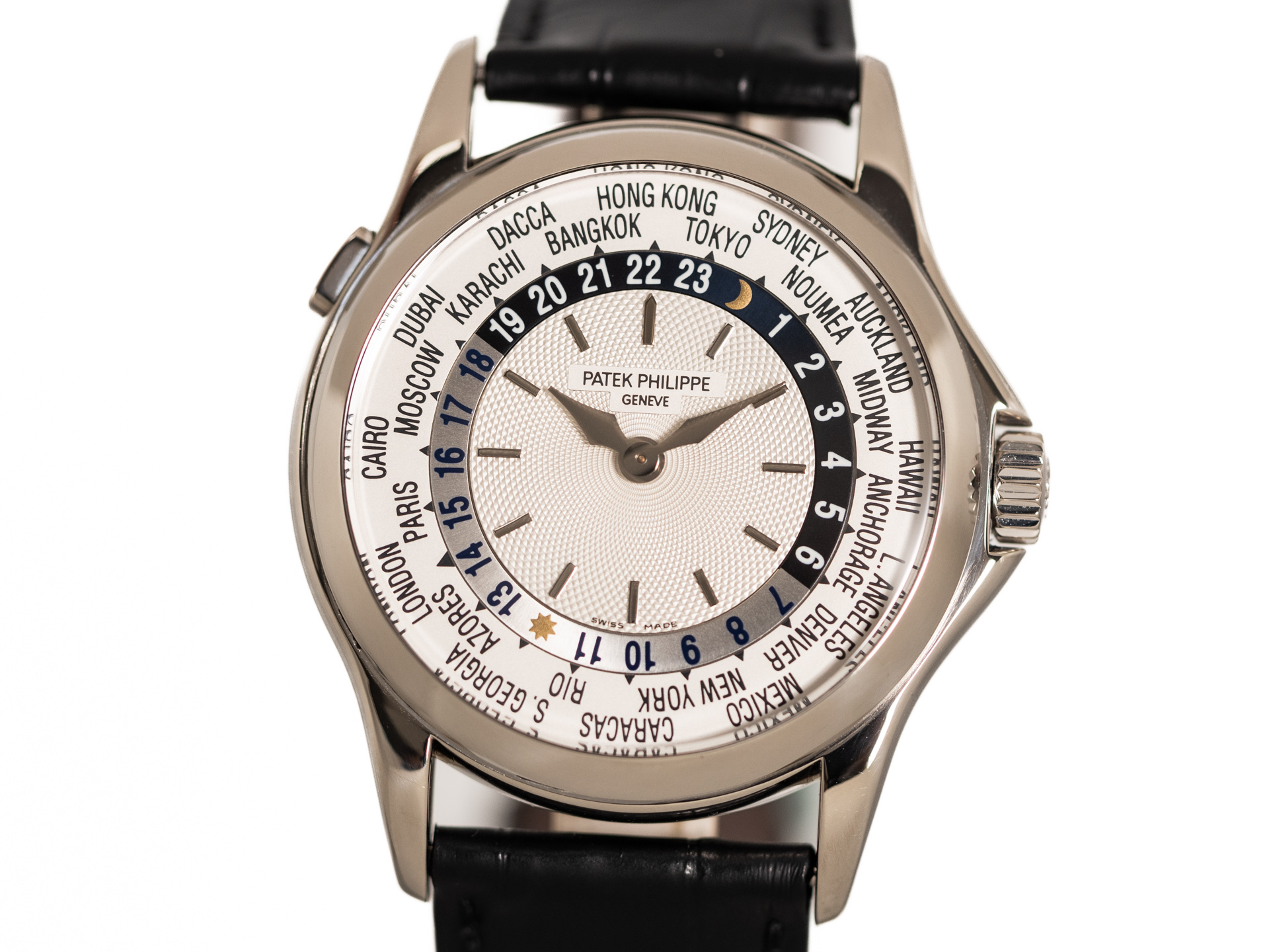 Patek Philippe World Timer White Gold Ref 5110G