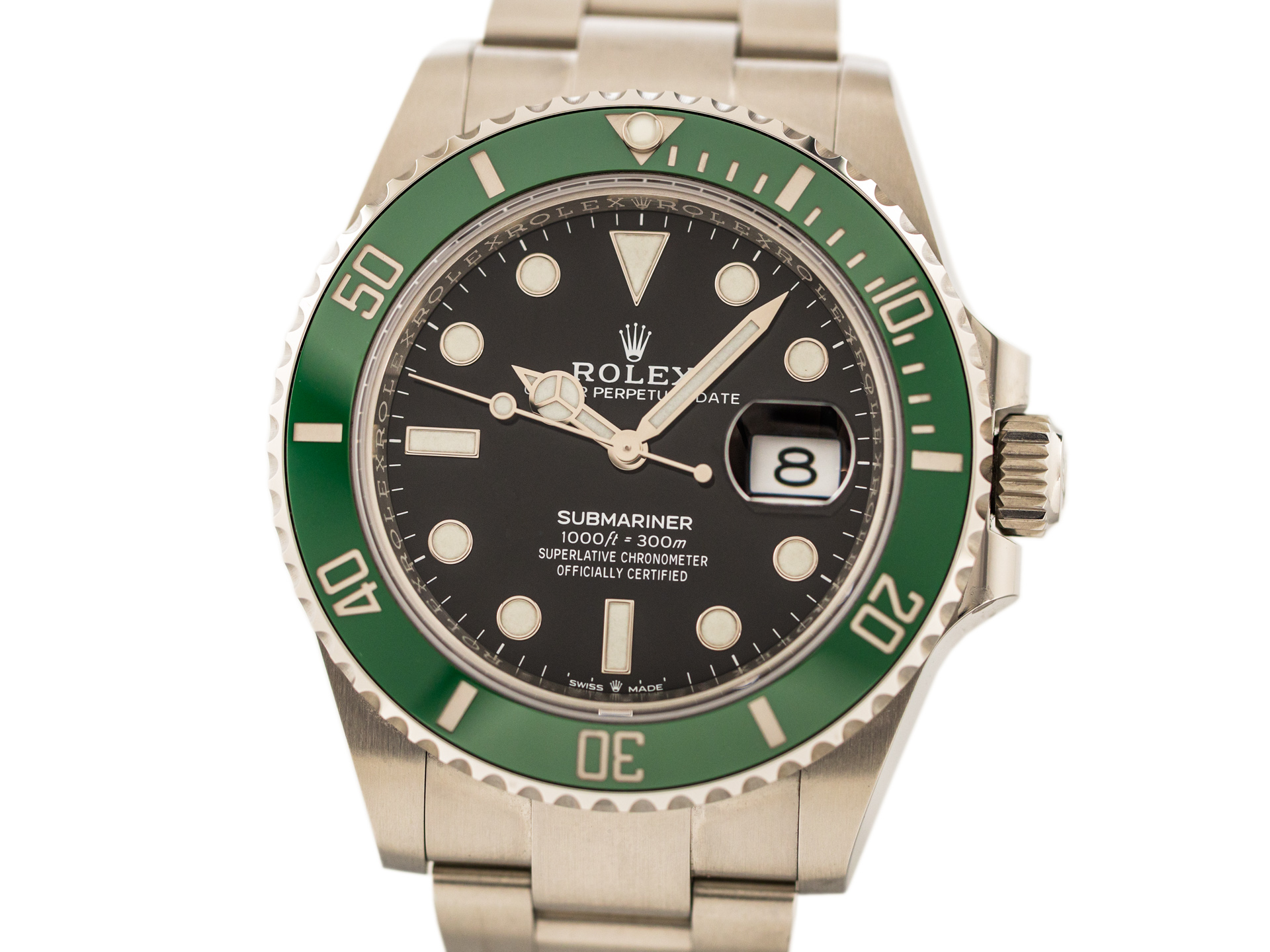 Rolex Submariner Kermit 126610LV Date Oyster Steel Ceramic Bezel Watch 2022  UNWORN