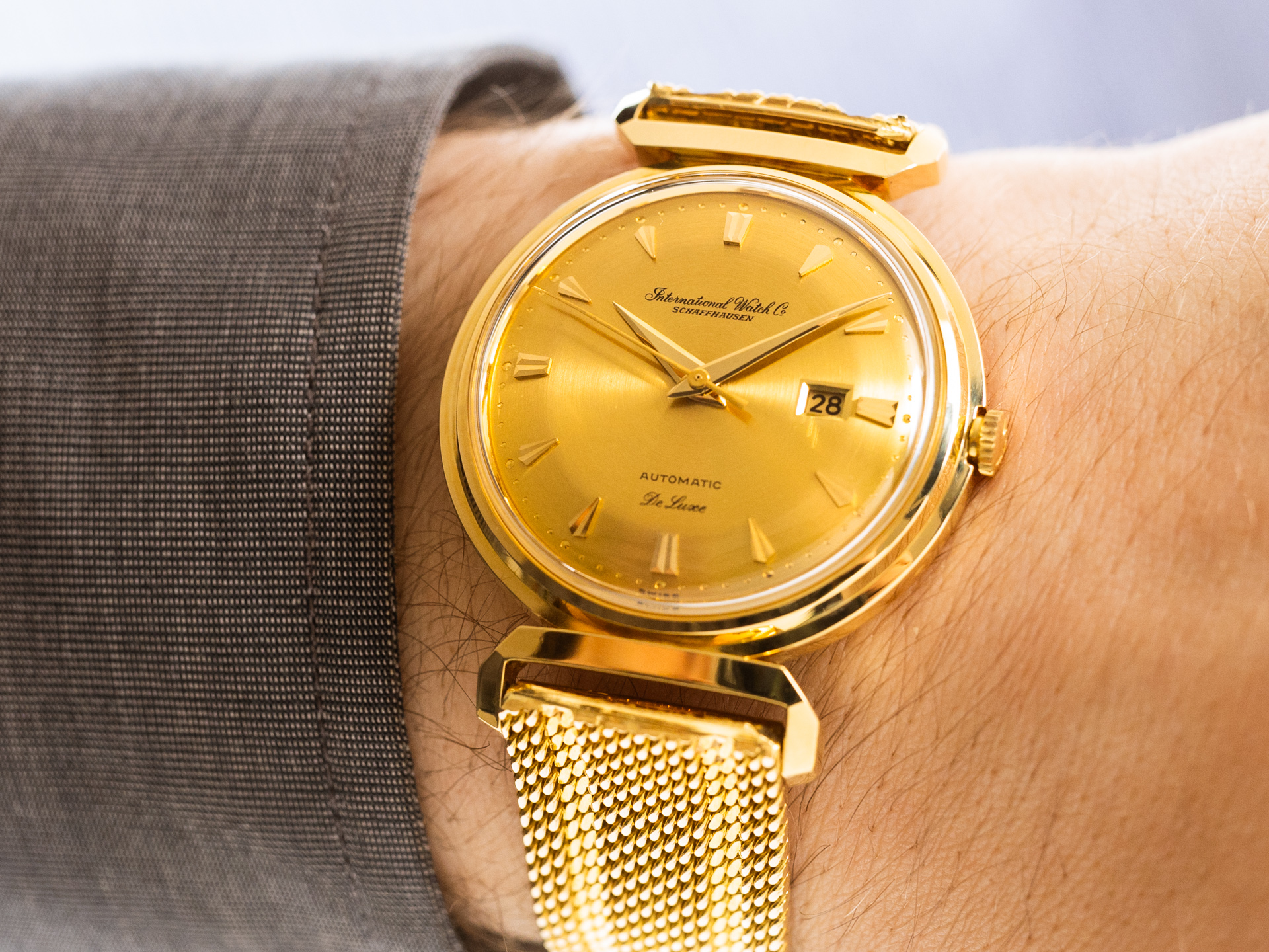 Iwc de luxe sale