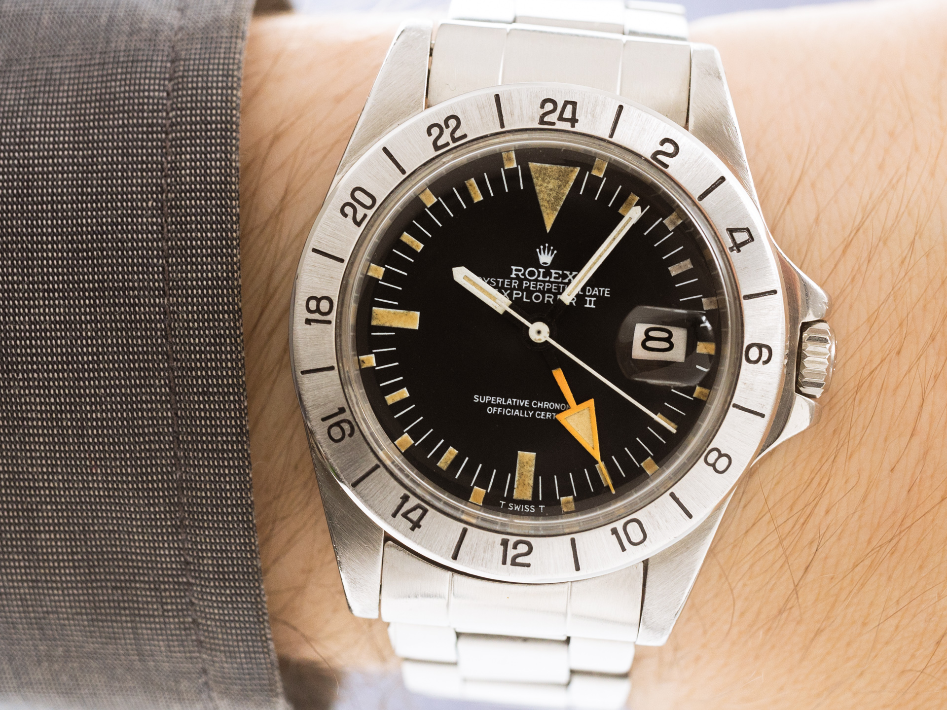 Rolex vintage explorer 2 deals