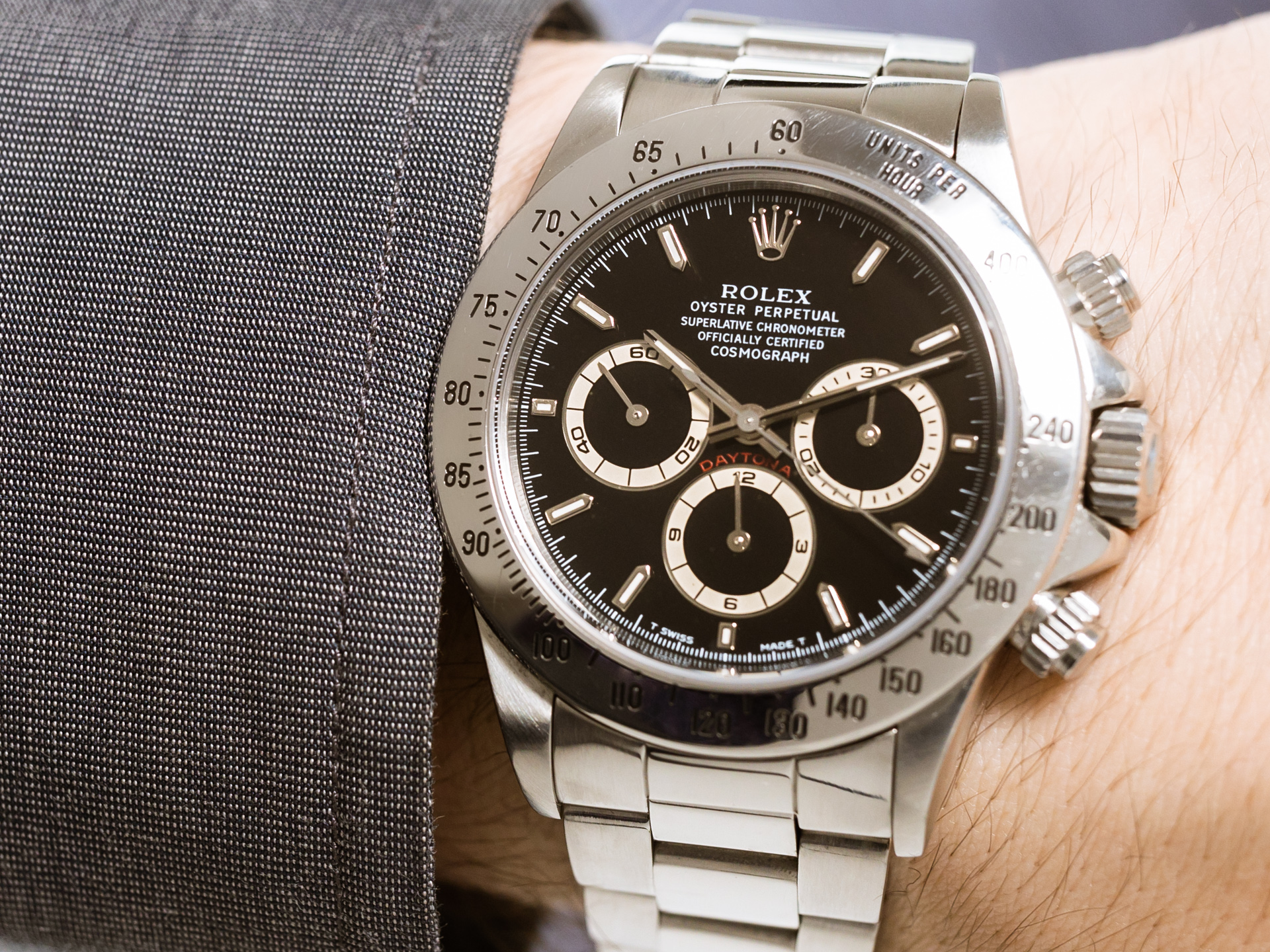 ROLEX DAYTONA Cosmograph Ref 16520 Stainless Steel Bj 1992