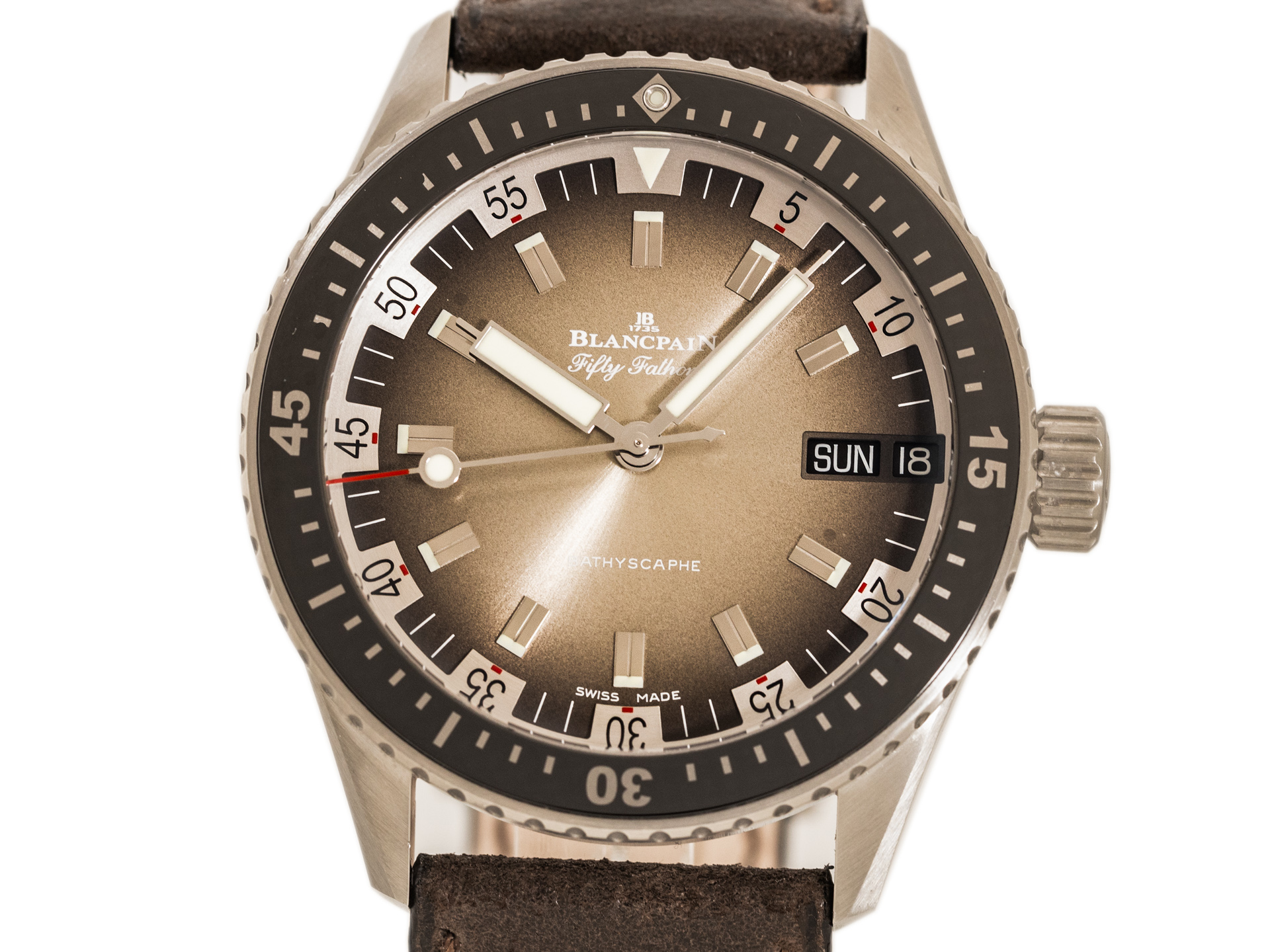 BLANCPAIN BATHYSCAPE Limited Edition Jour Date 70s Ref 5052 1110