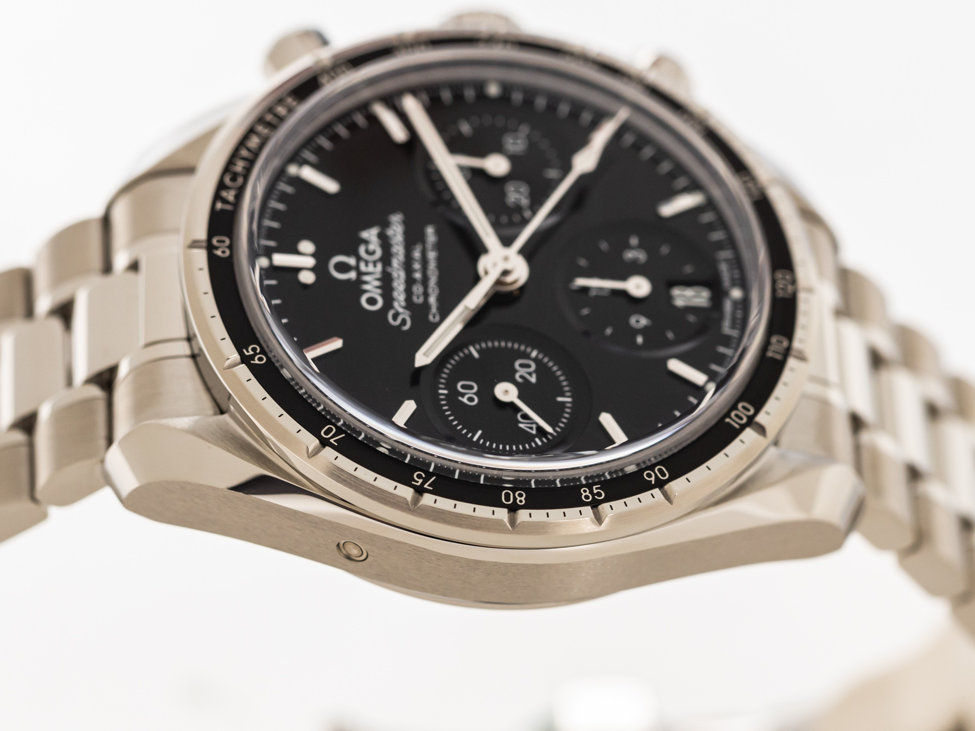 OMEGA SPEEDMASTER 38 Ref 32430385001001 Stainless Steel Box Papers Bj 2020